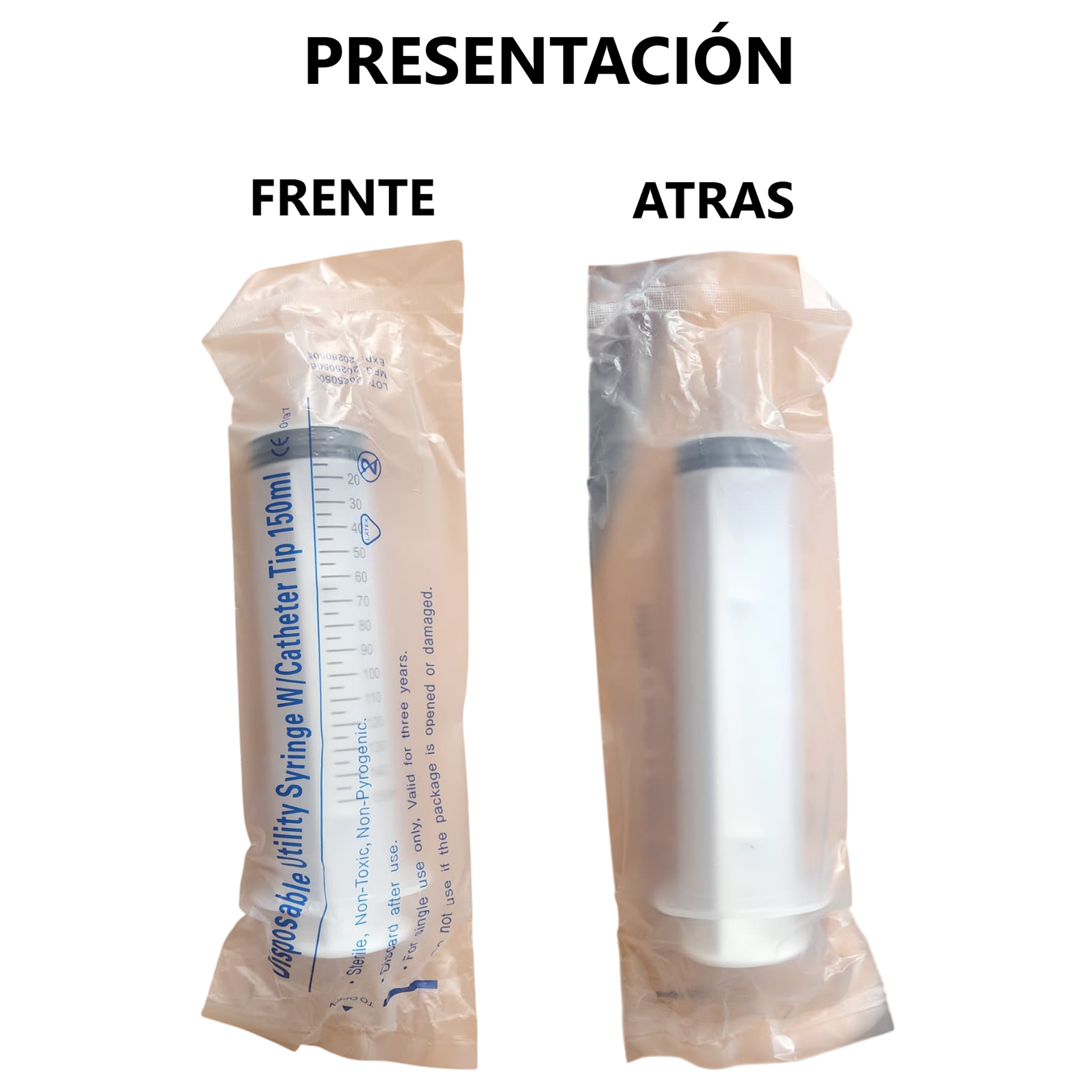 Jeringa Grande De Lavado Vaginal O Anal Transparente 6