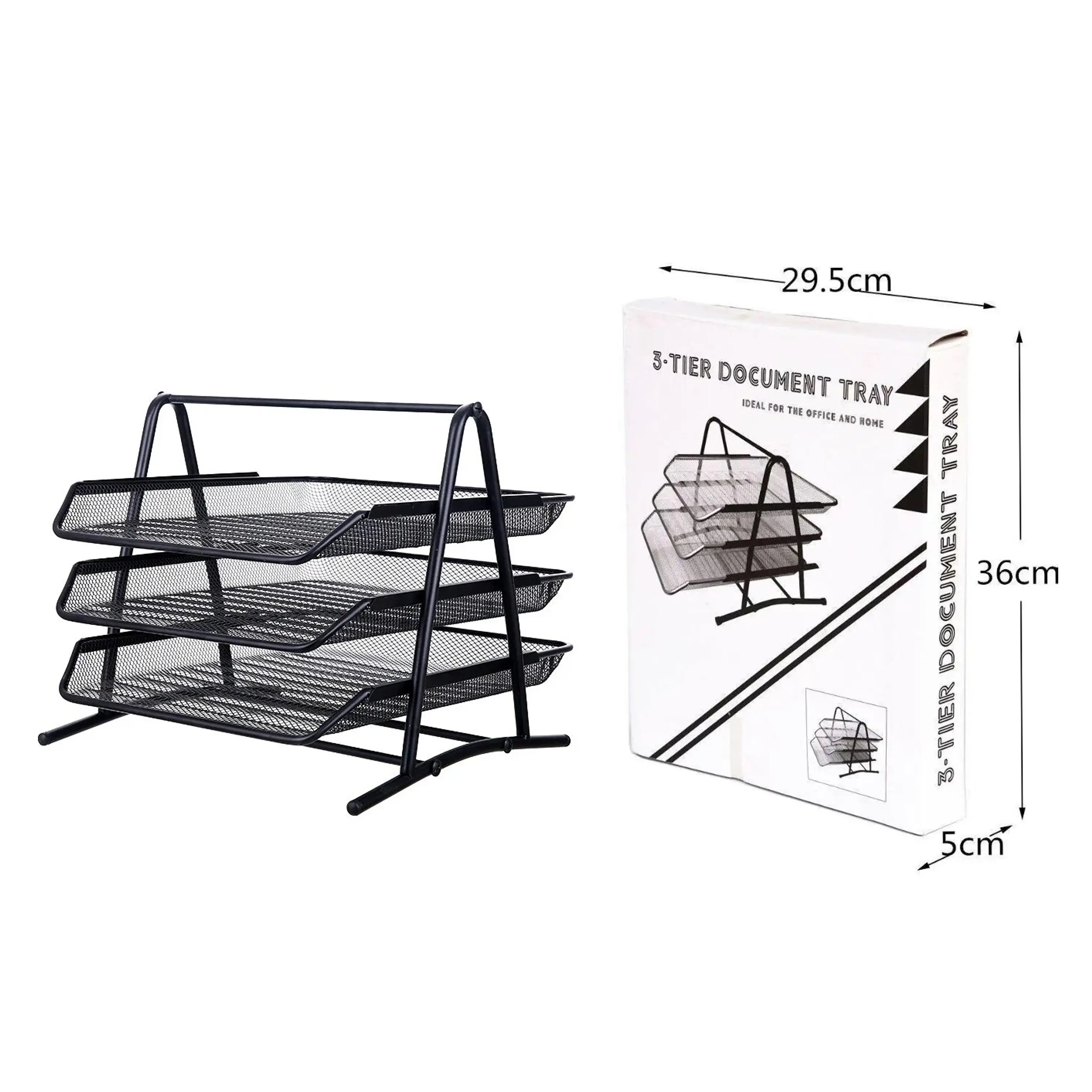 Organizador de Escritorio para Documentos Tipo rejilla - 3 Niveles 5