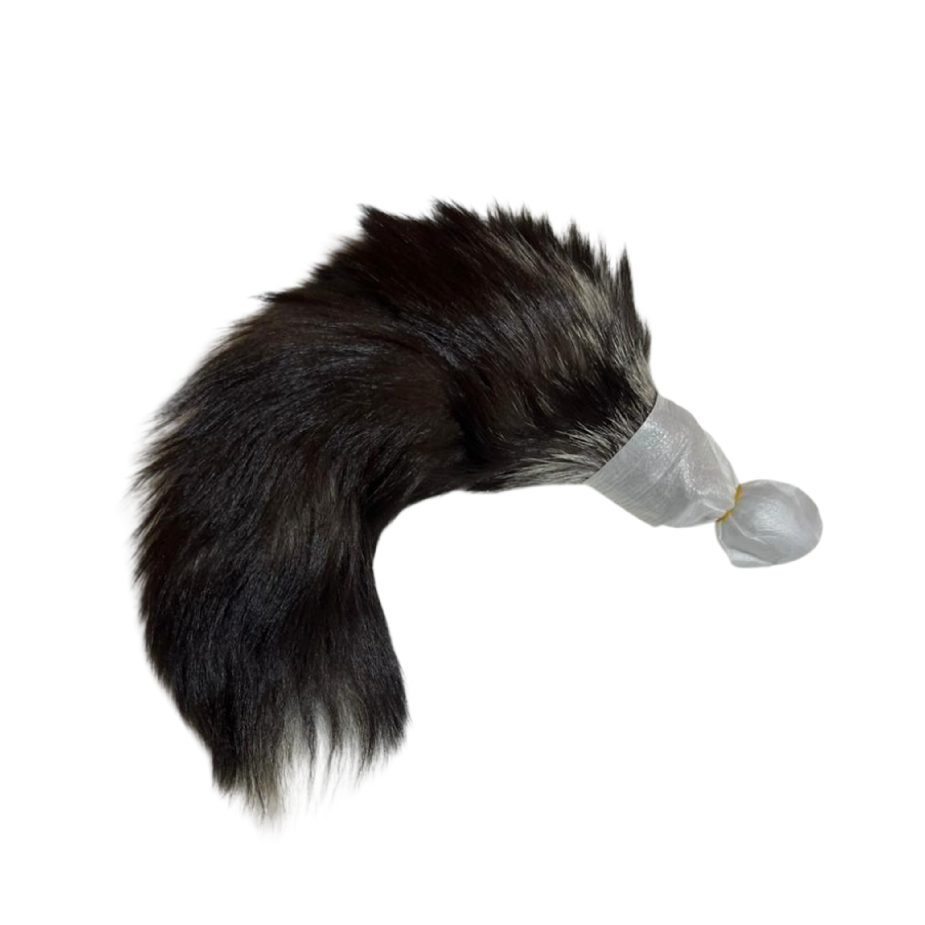 Plug cola de zorro 7.2 x 2.8 cm de largo 40cm 2