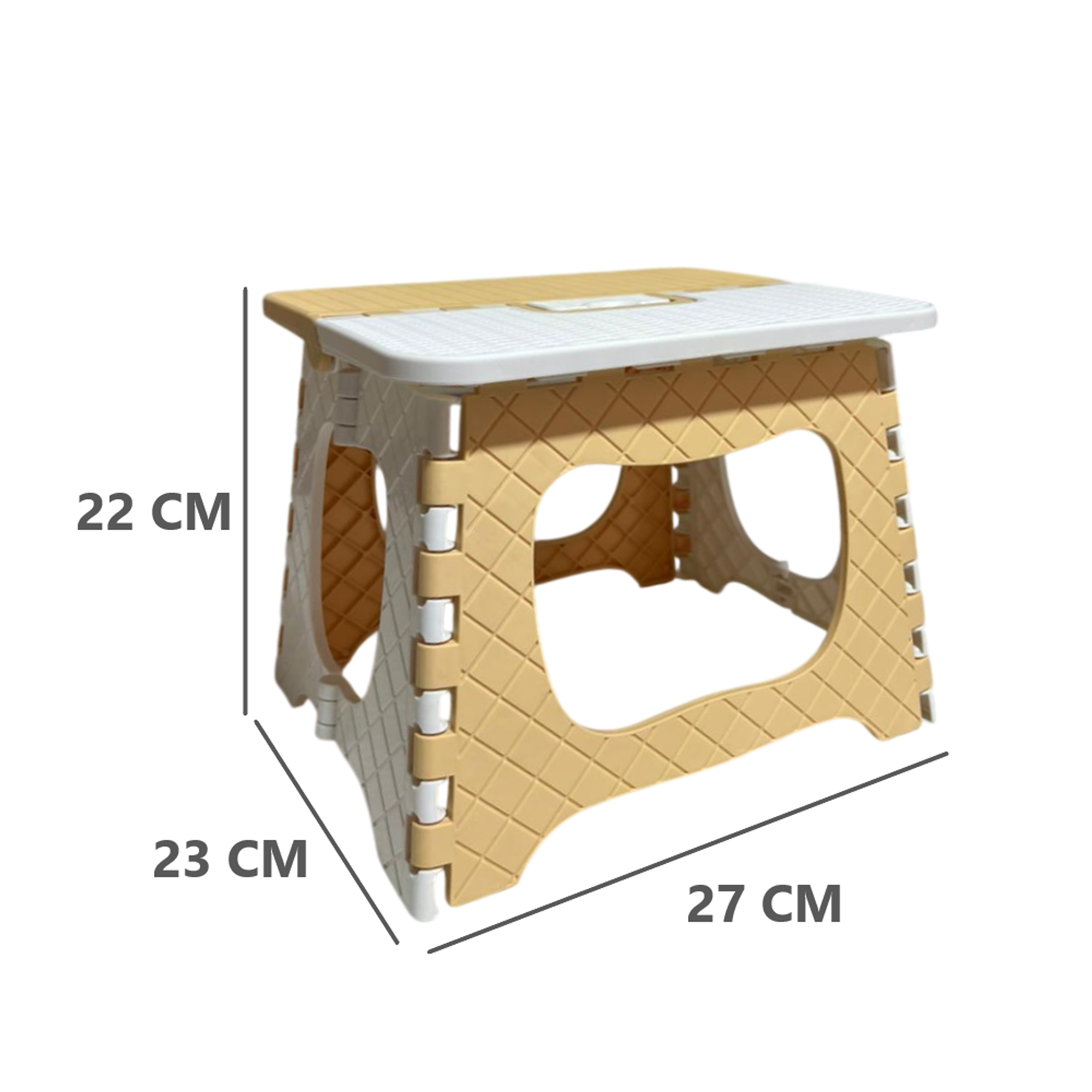 Mini silla banquito plegable - 27cm x 23cm 2