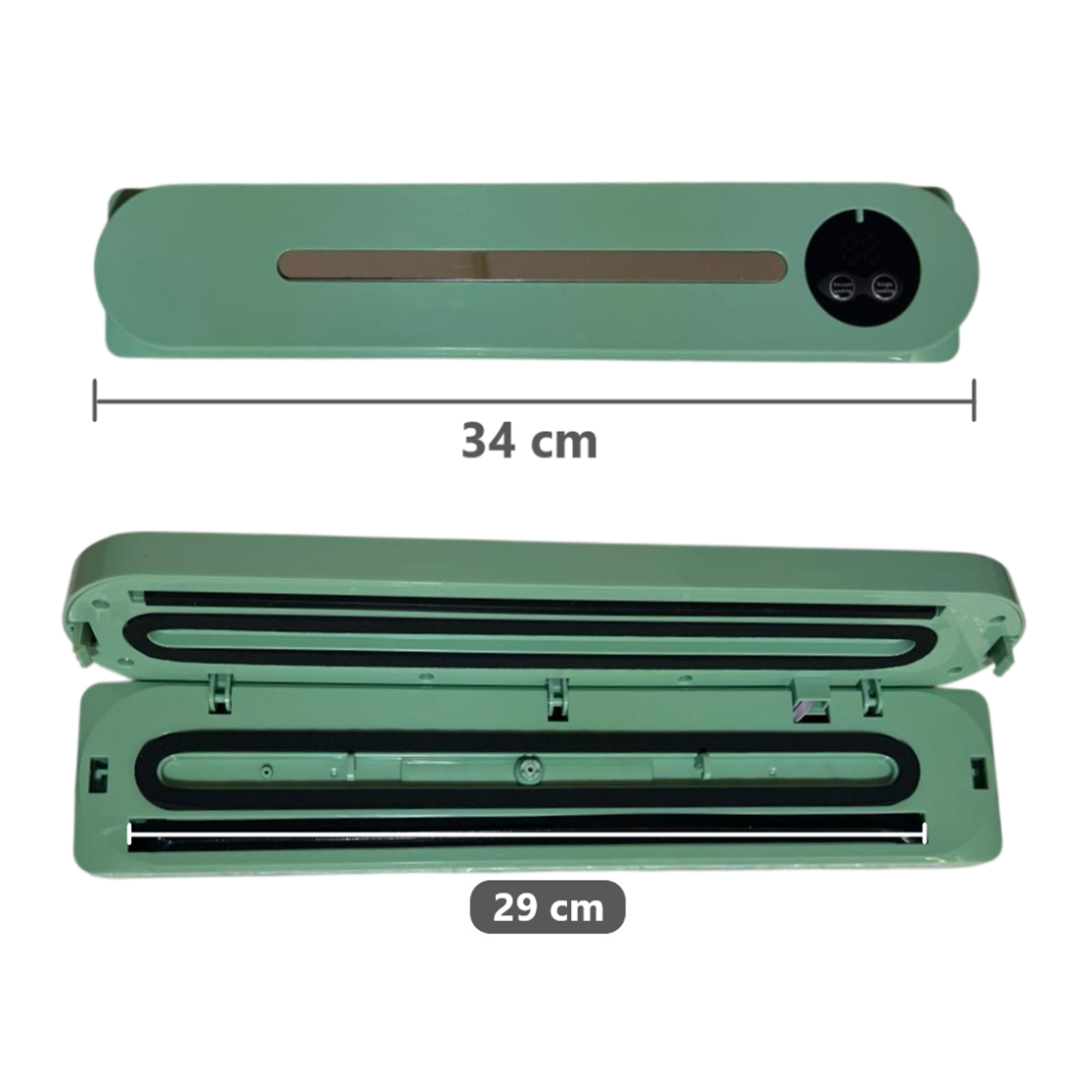 Selladora Al Vacio de alimentos 34 cm con bolsas 4