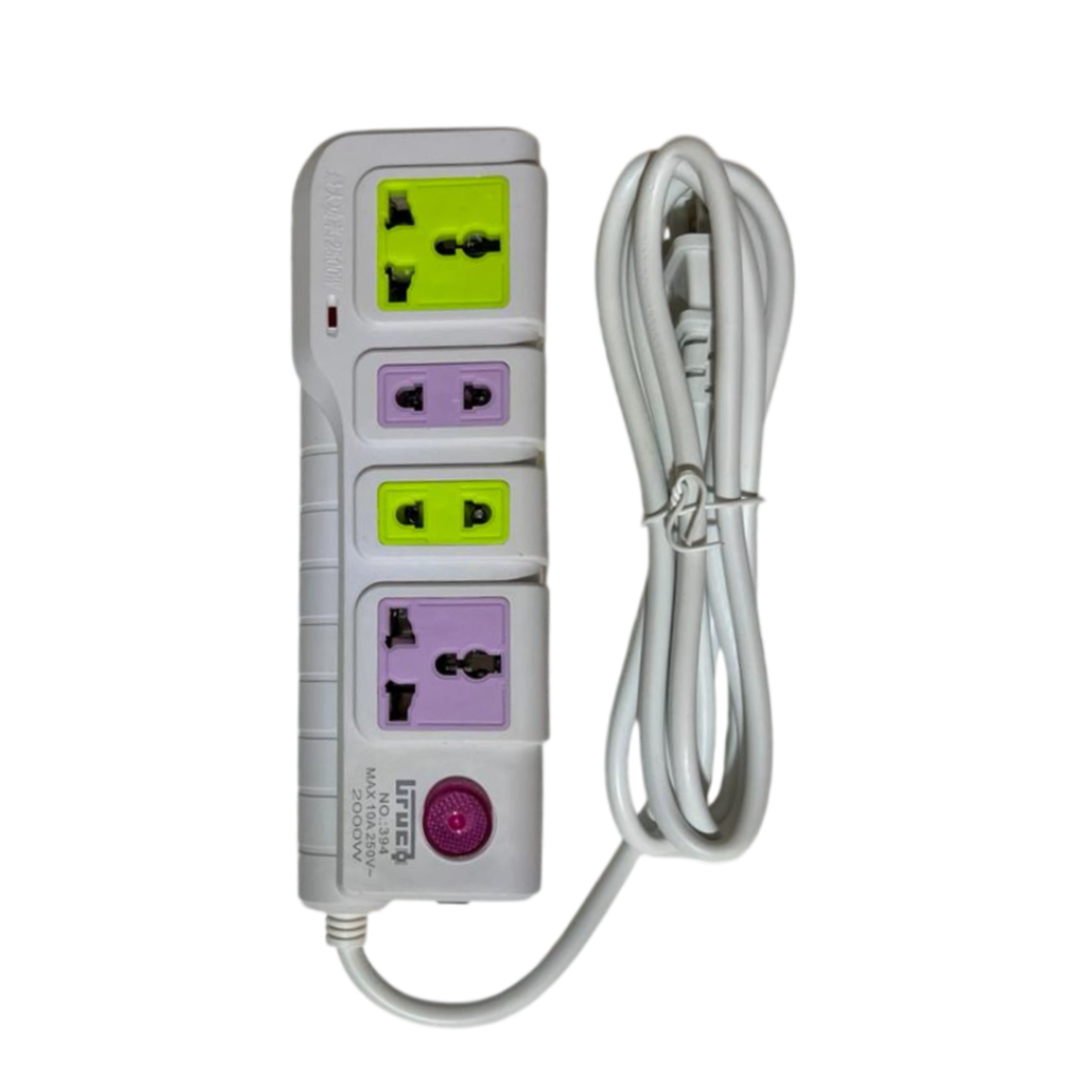 Extensión de 1.74 m con 4 Puertos 2