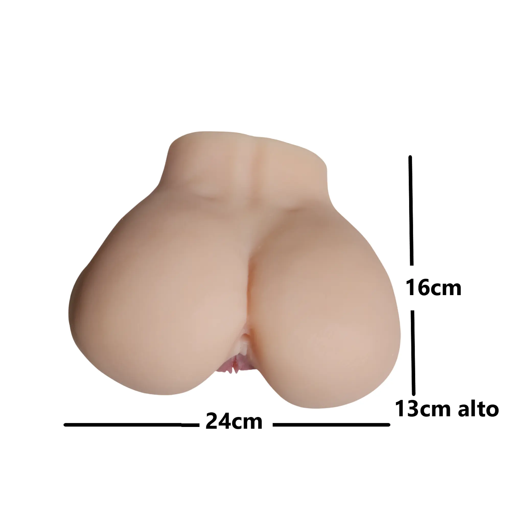 Masturbador Masculino De 20x17cm Rosado 2