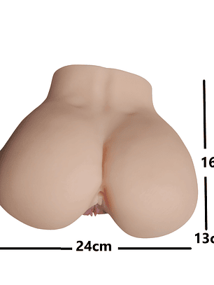 Masturbador Masculino De 20x17cm Rosado