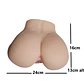 Masturbador Masculino De 20x17cm Rosado - Miniatura 2