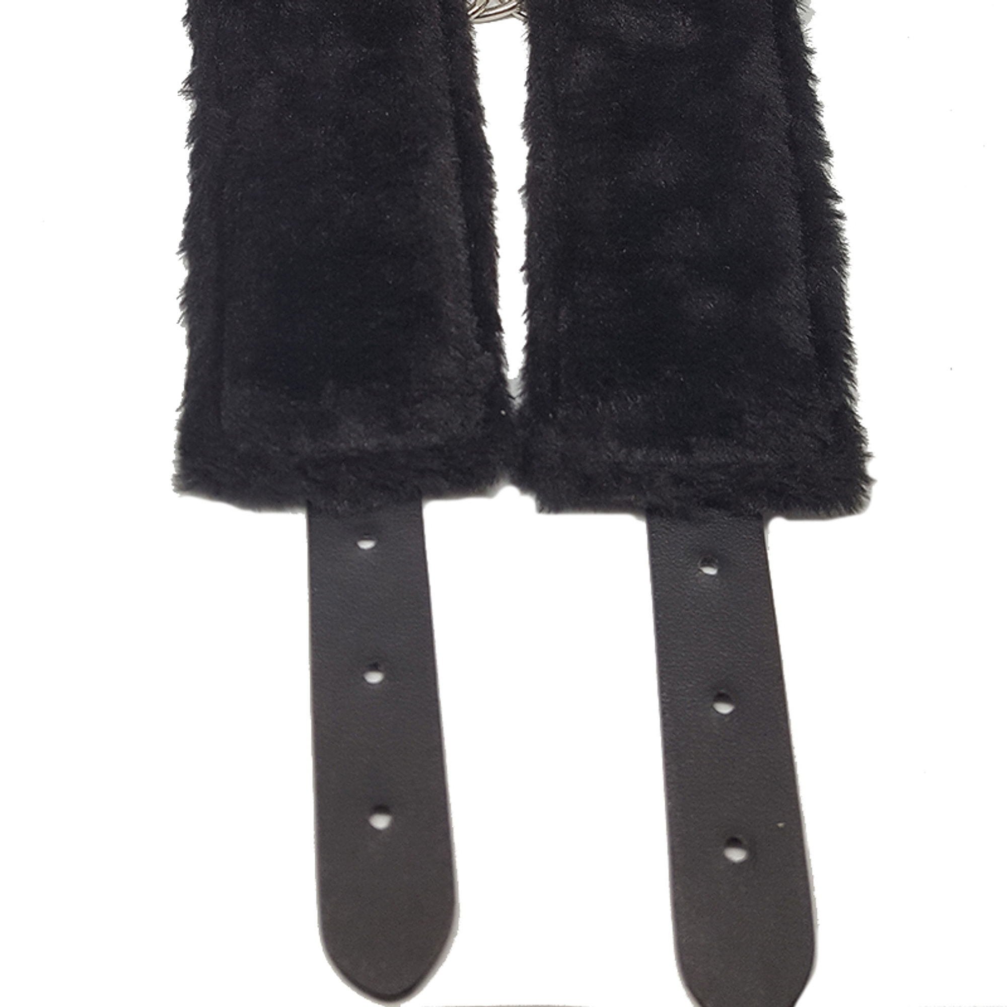 Esposas cubiertas de Felpa suave - Color NEGRO 4