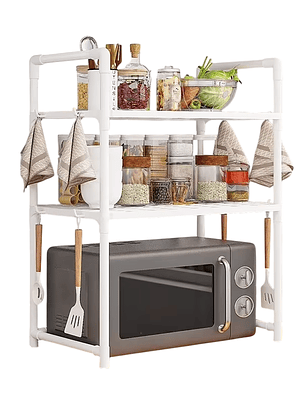 organizador de cocina de 2 niveles 