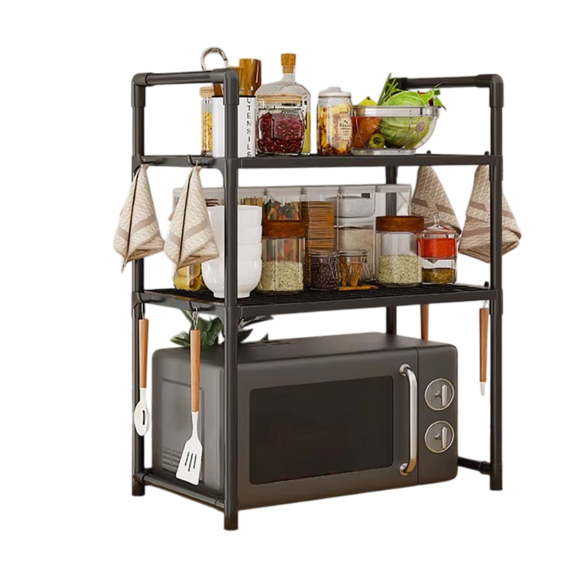 organizador de cocina de 2 niveles  5