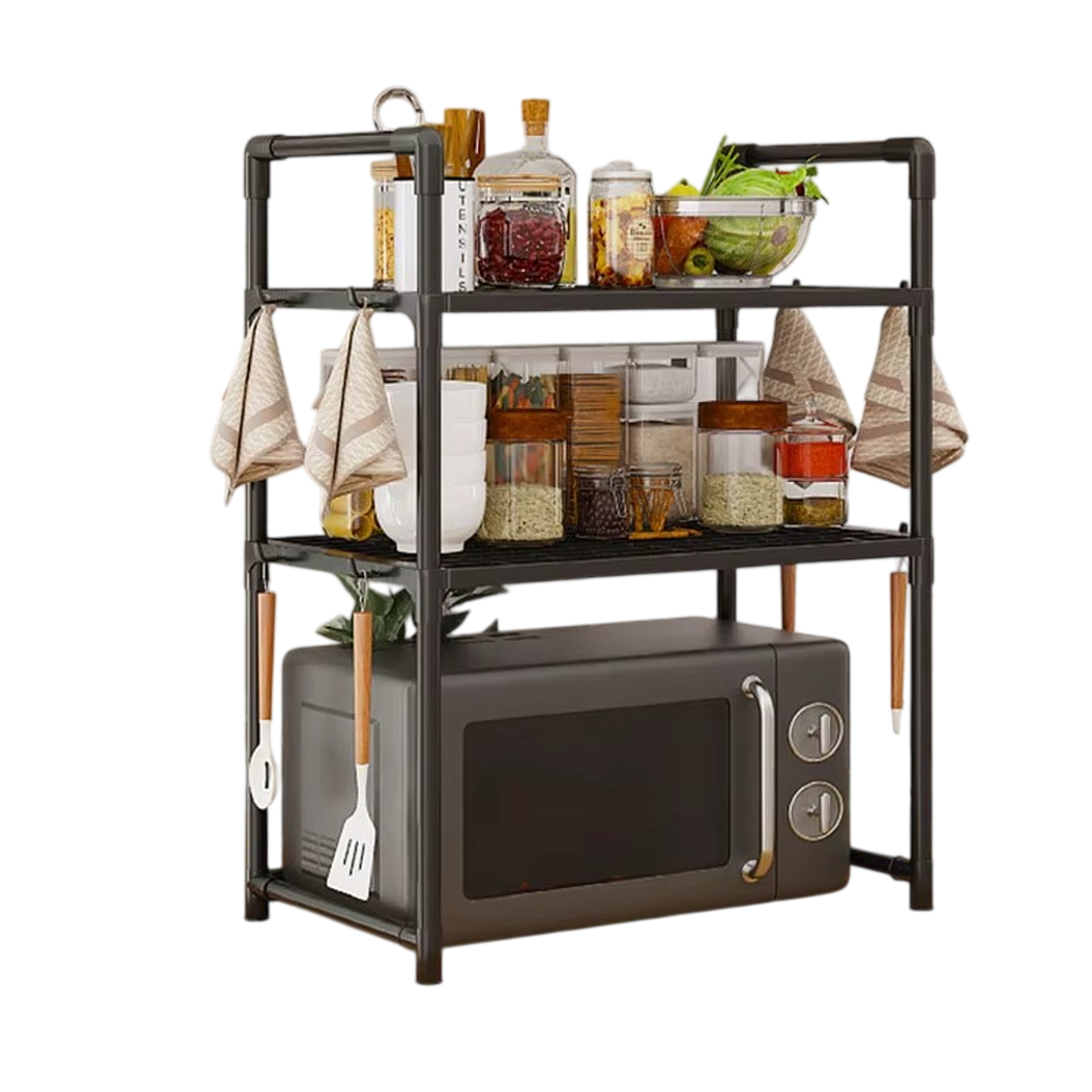 organizador de cocina de 2 niveles  5