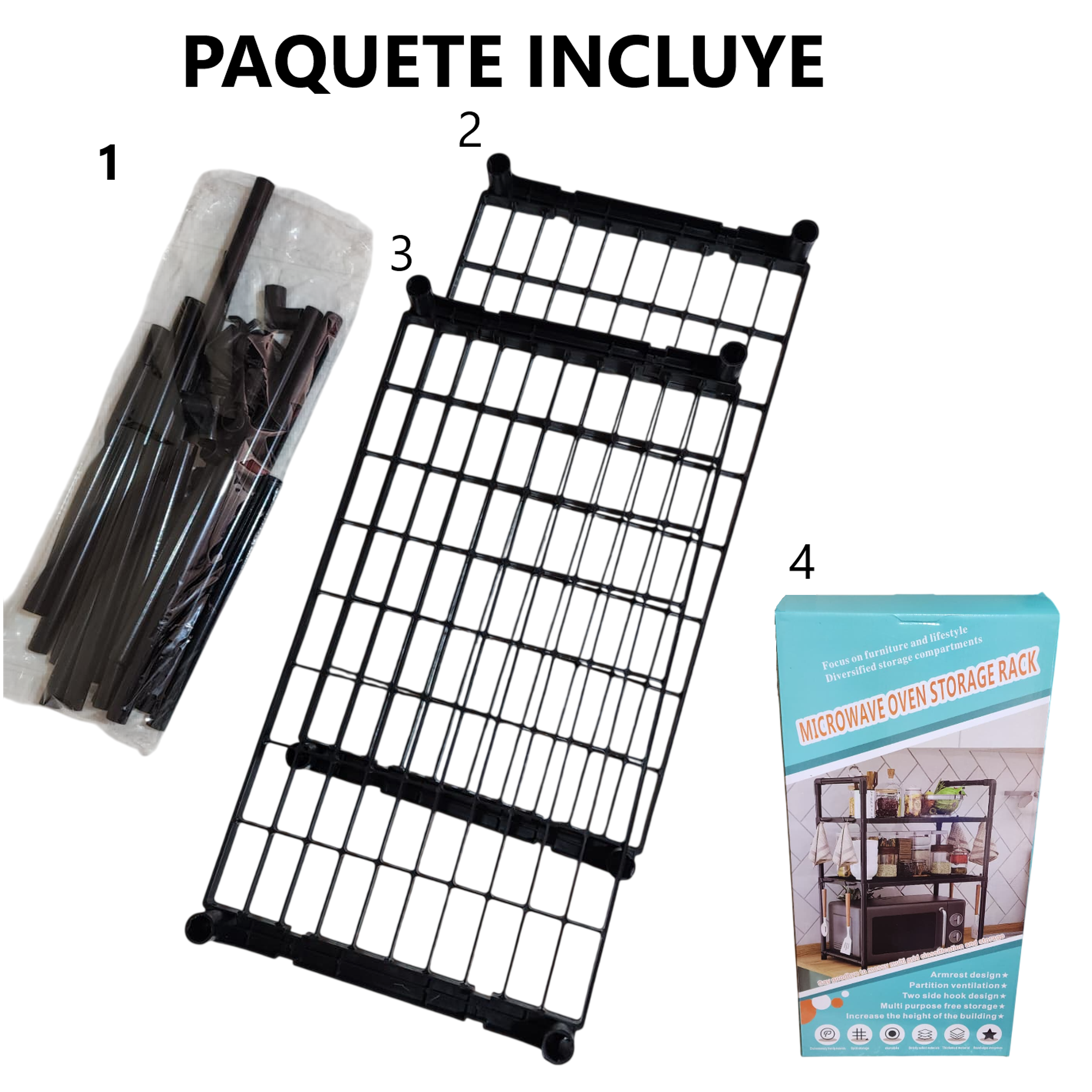 organizador de cocina de 2 niveles  6