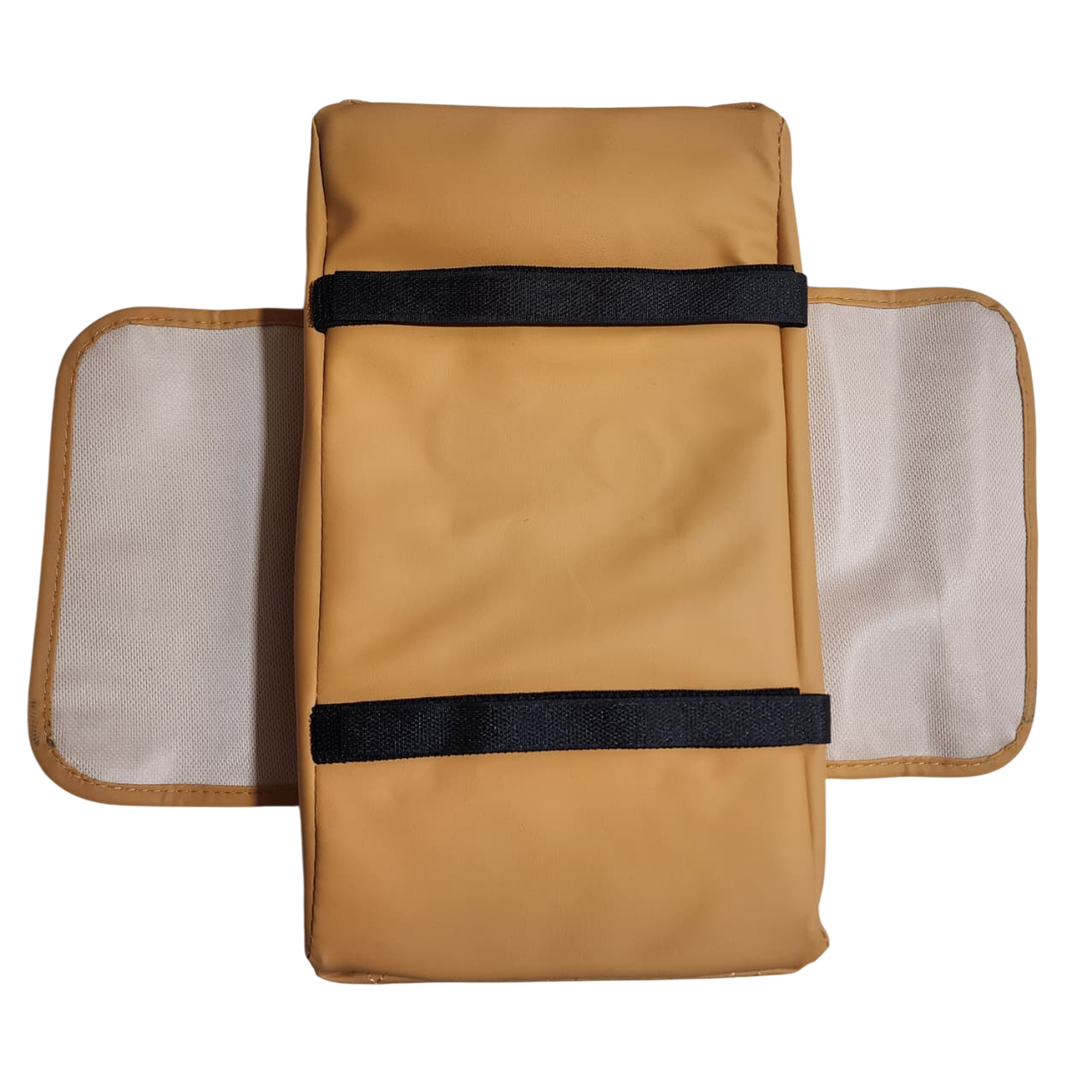 Caja de almacenamiento portavaso porta servilleta y telefono - NARANJA 2