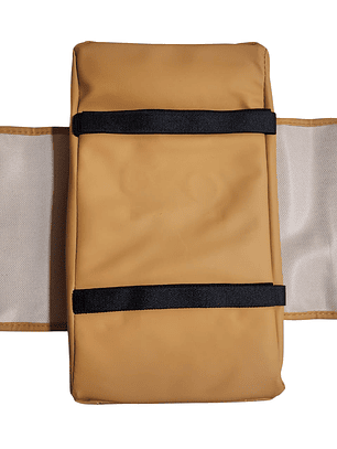 Caja de almacenamiento portavaso porta servilleta y telefono - NARANJA