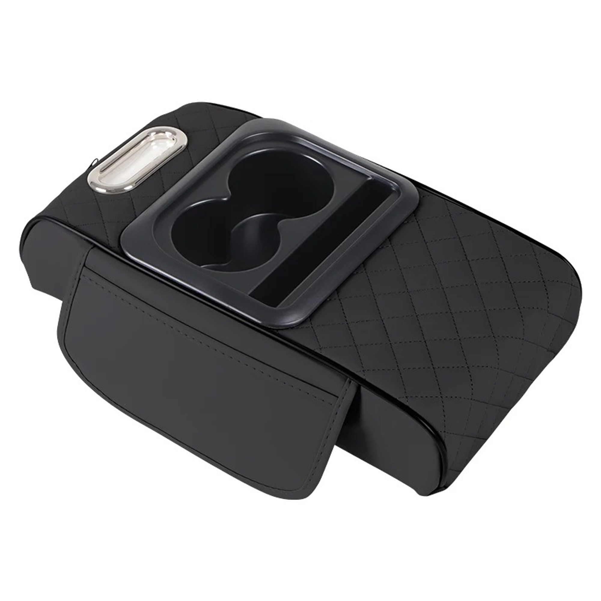 Caja de almacenamiento portavaso porta servilleta y telefono - NARANJA 12