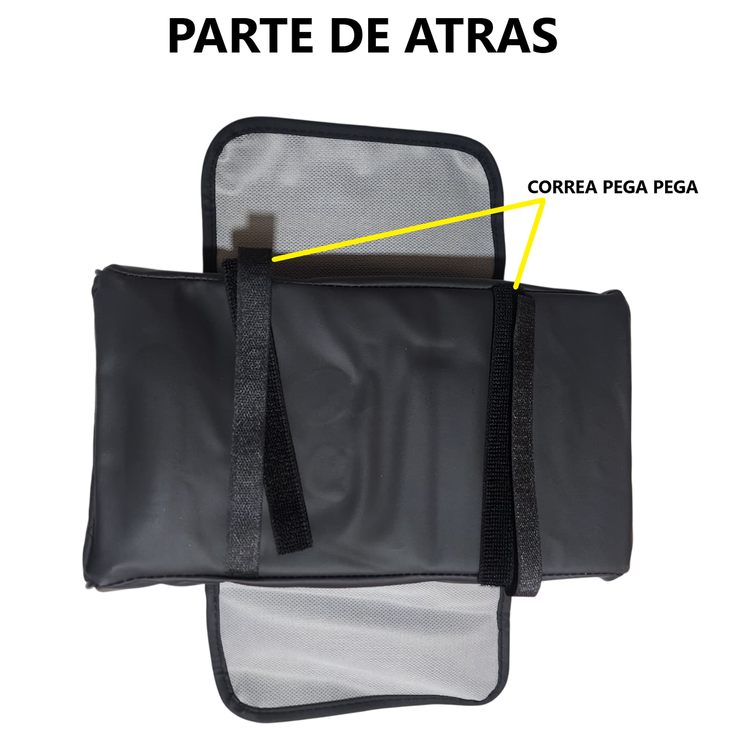 Caja de almacenamiento portavaso porta servilleta y telefono - NARANJA 15