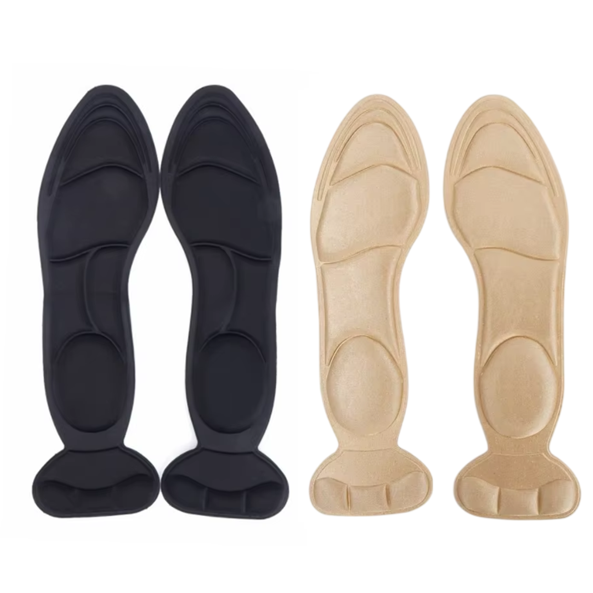 Kit x2 Pares de plantillas de espuma cómodo para zapatos 6