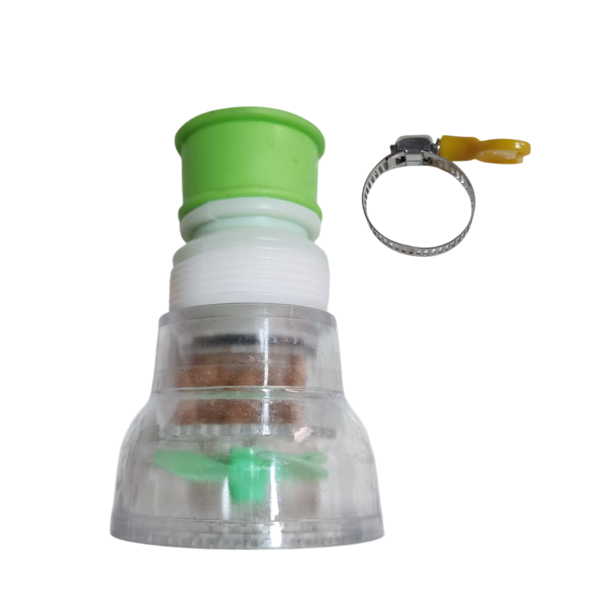 Pack de 2 Adaptadores Rociador Caños Filtro de Agua Ahorrador - Azul y Verde 3