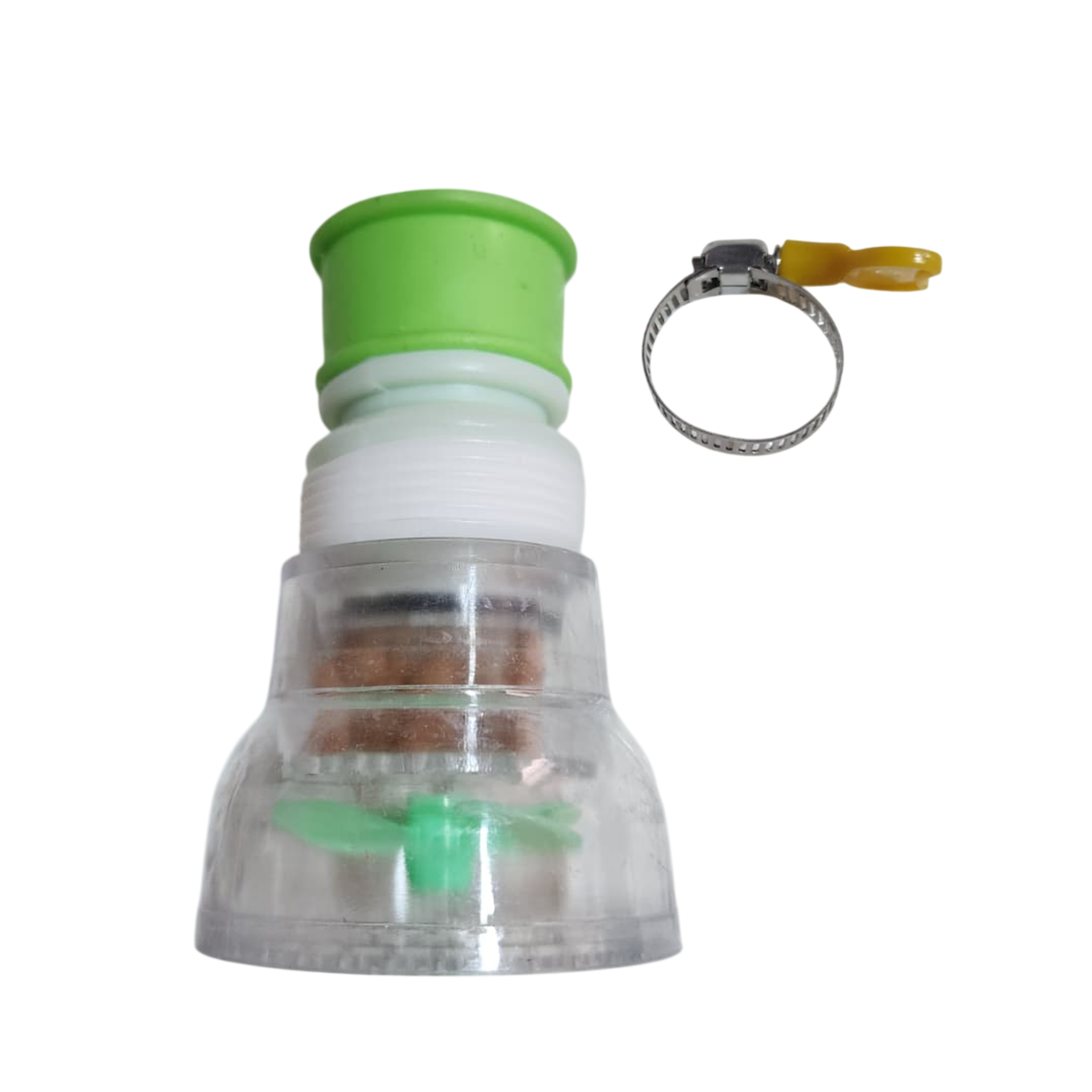 Pack de 2 Adaptadores Rociador Caños Filtro de Agua Ahorrador - Azul y Verde 3