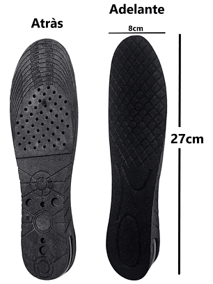 Plantillas Elevadoras Elevate Shoes crece 6cm Unisex