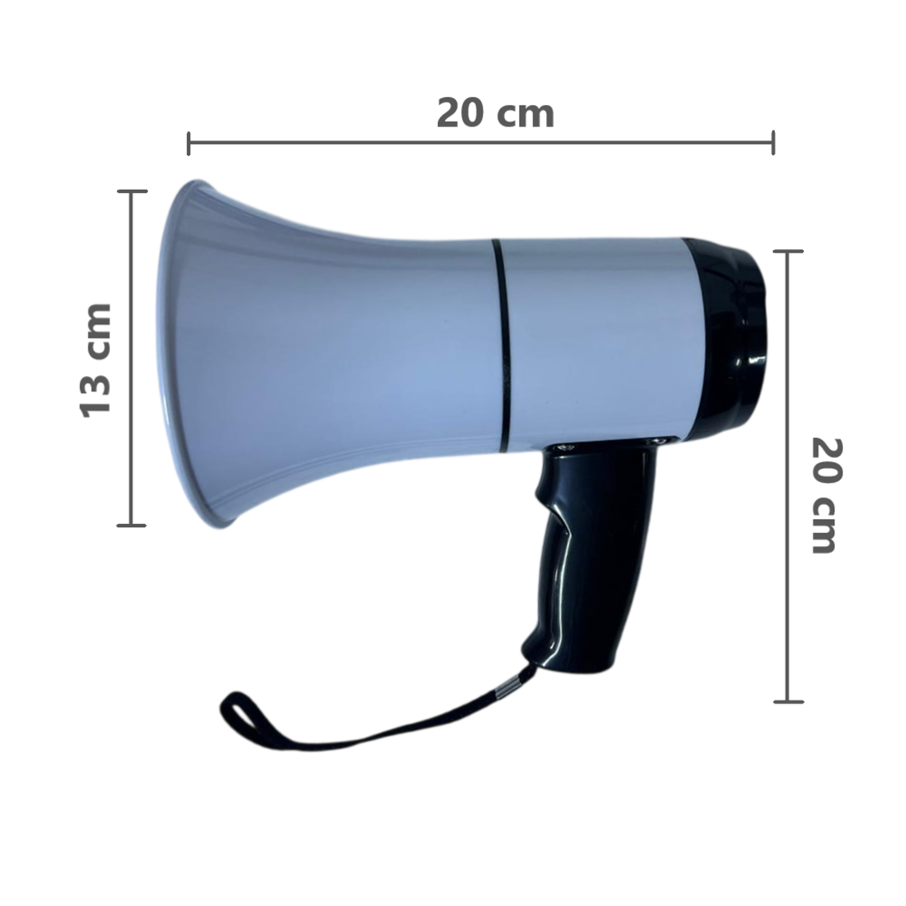 Megáfono batería portátil con grabadora 35 W  6