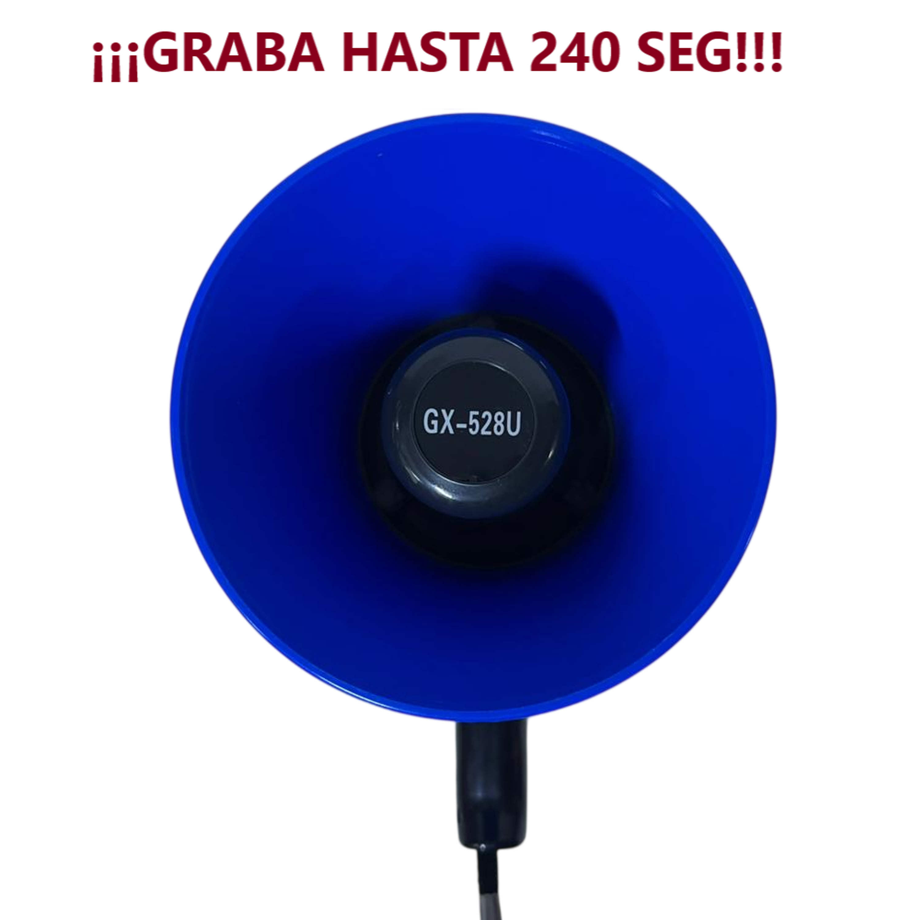 Megáfono batería portátil con grabadora 35 W  11