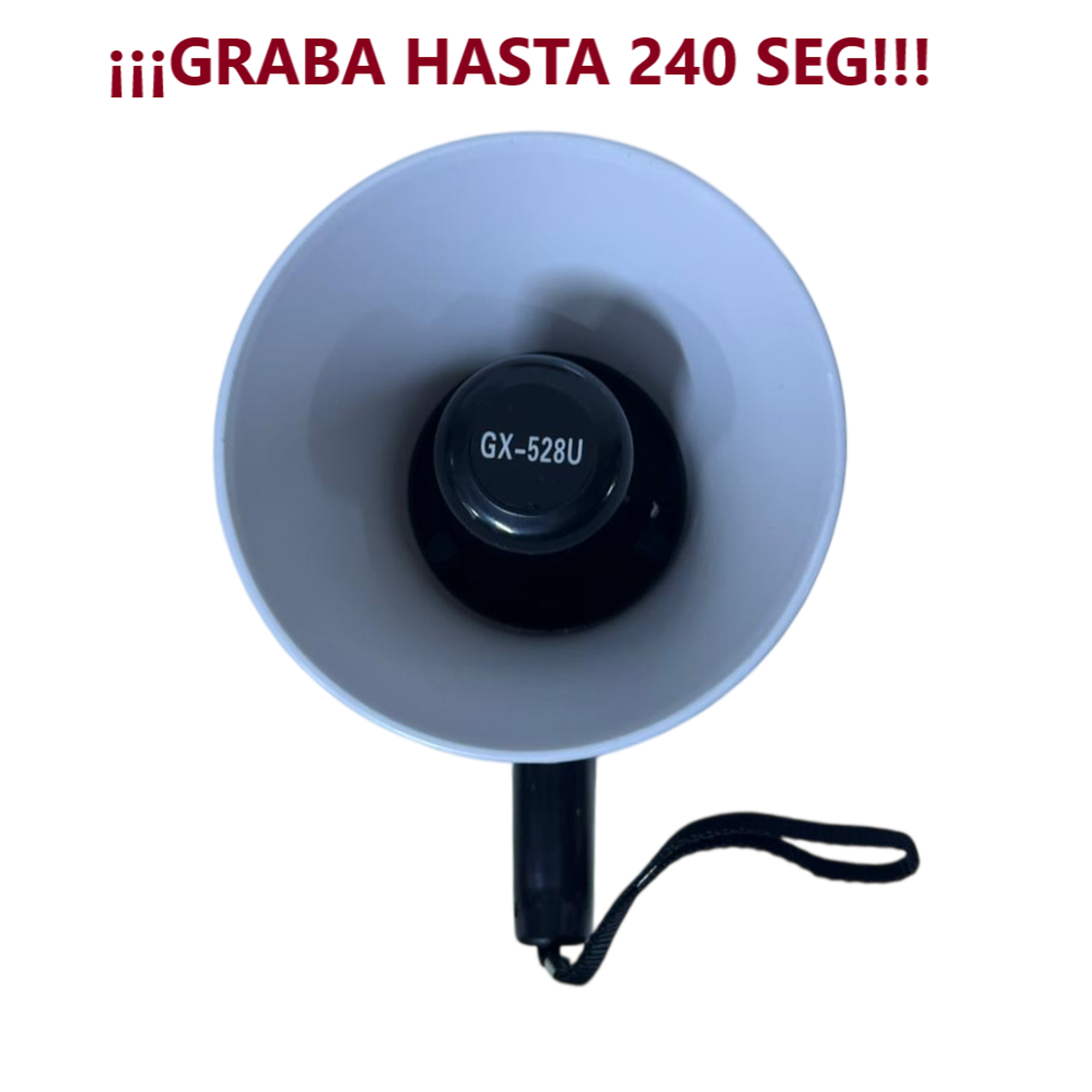 Megáfono batería portátil con grabadora 35 W  8