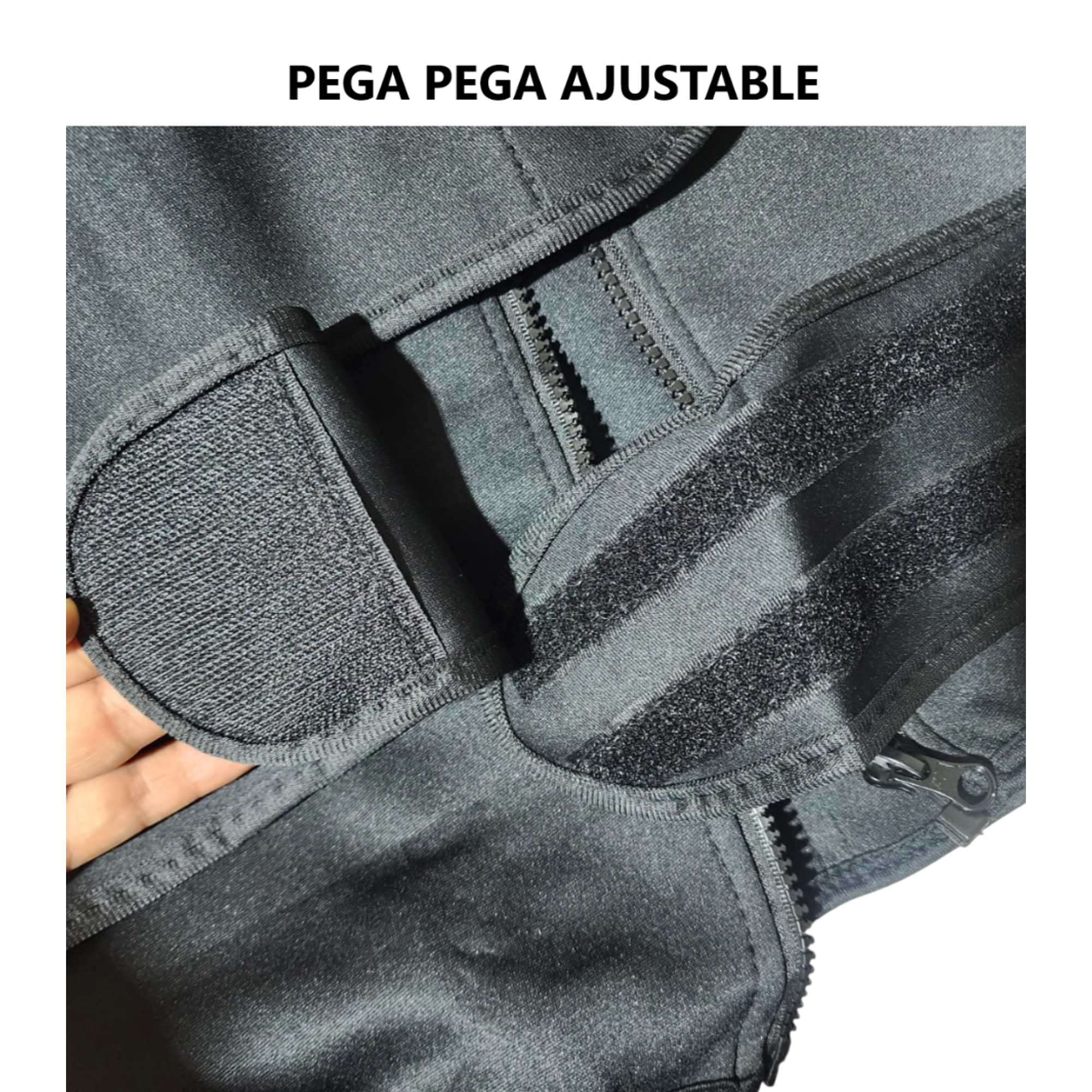 chaleco moldeador disimula barriga con cierre y ajustador 4