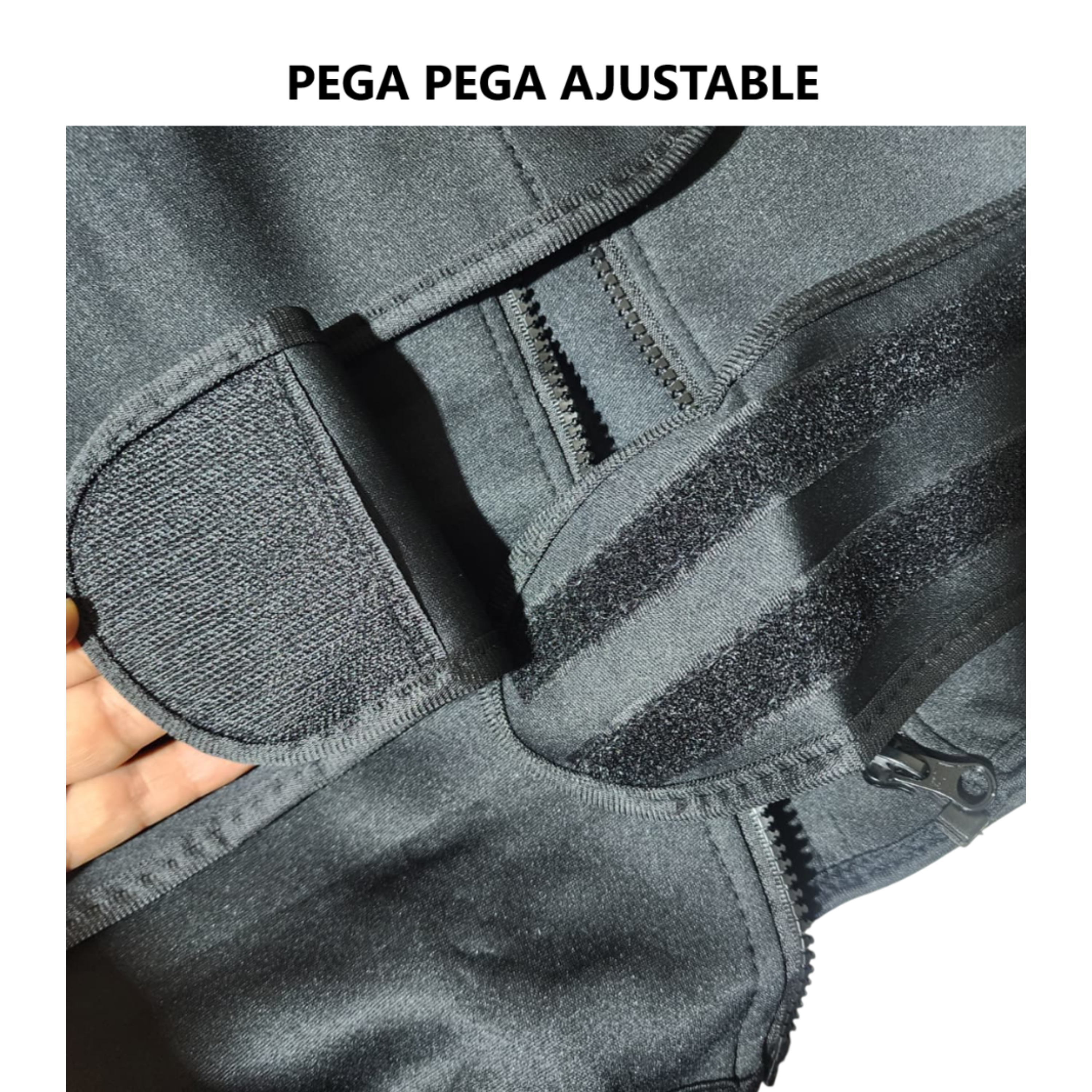 chaleco moldeador disimula barriga con cierre y ajustador 4