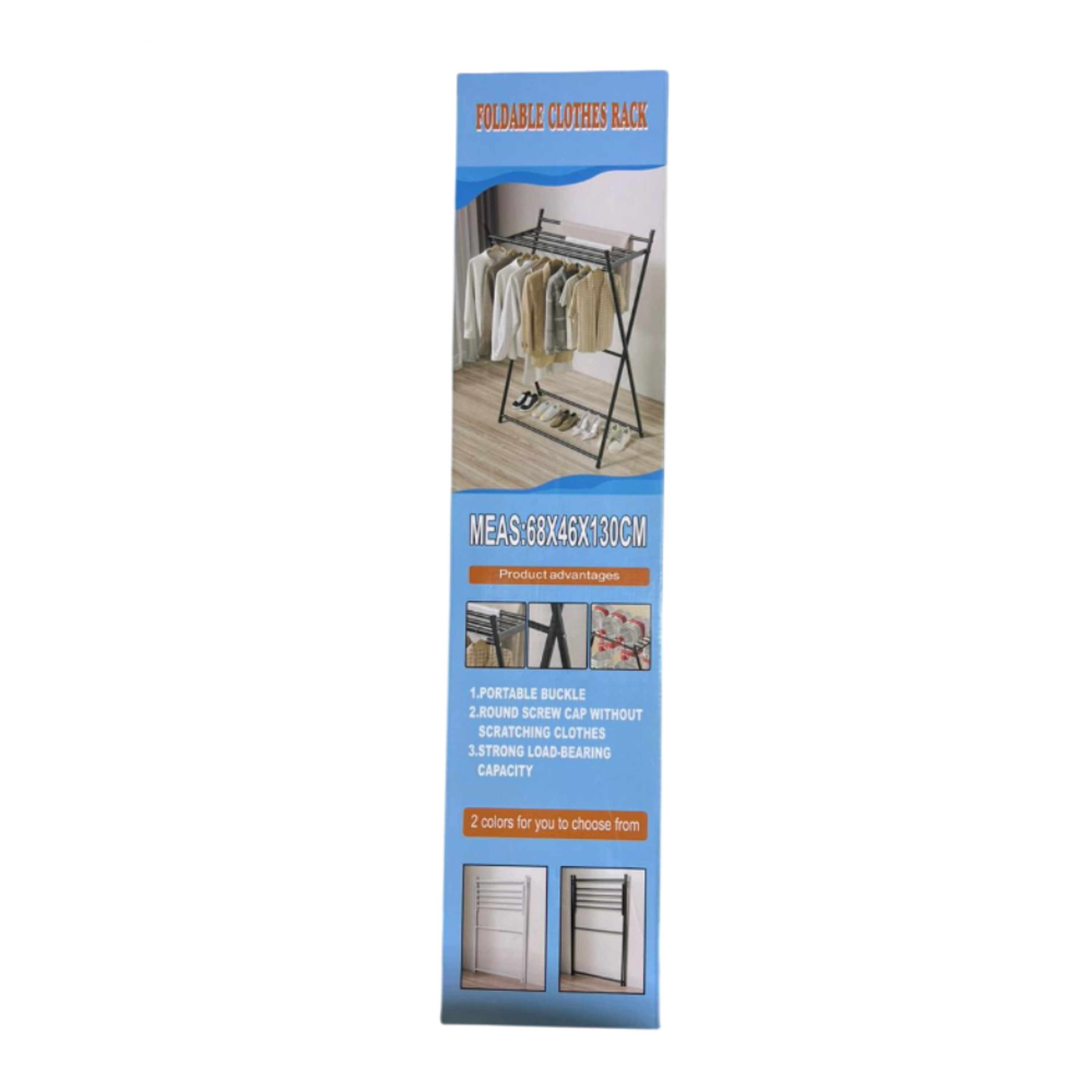 Organizador Tendedero Colgador de Ropa Armable  3