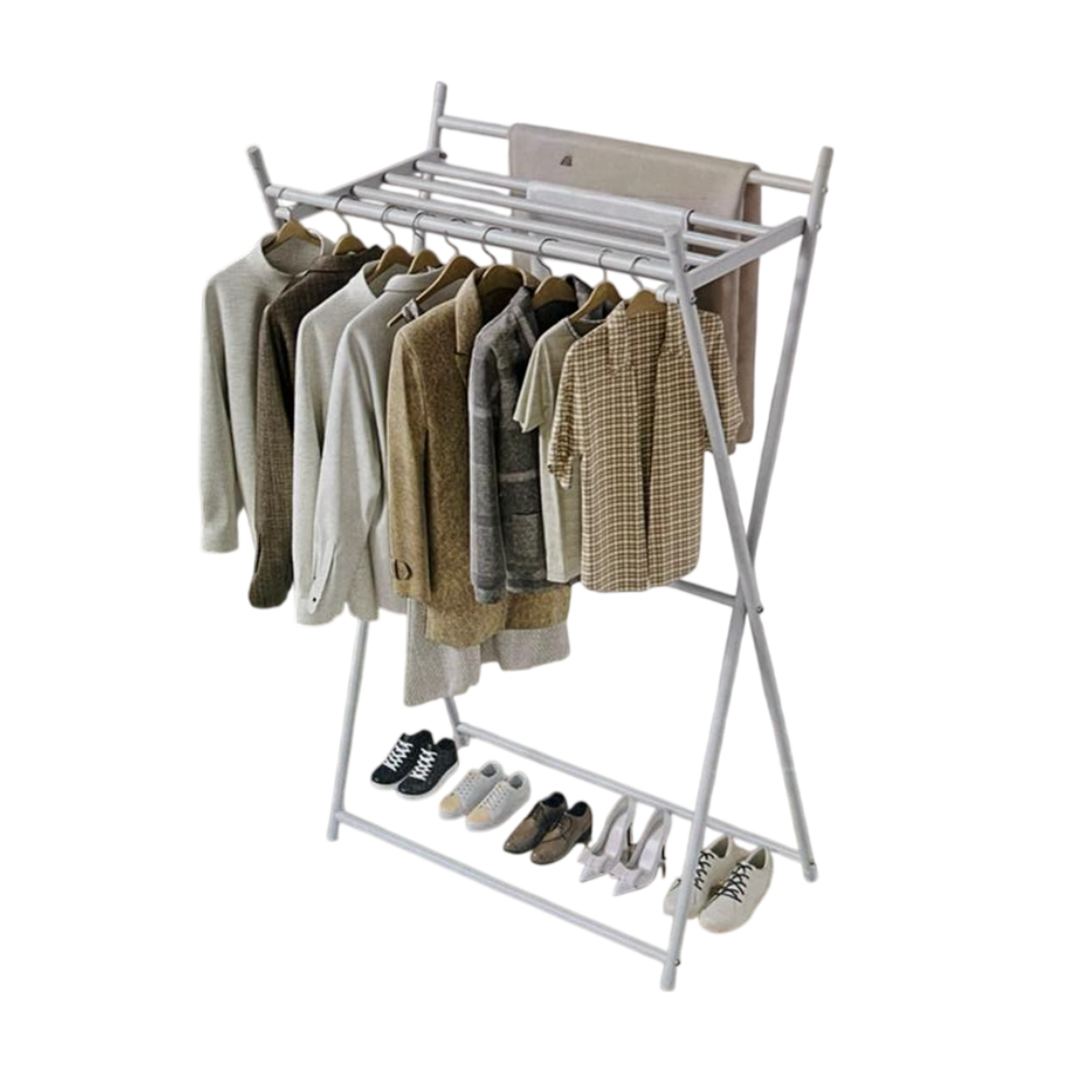 Organizador Tendedero Colgador de Ropa Armable  1