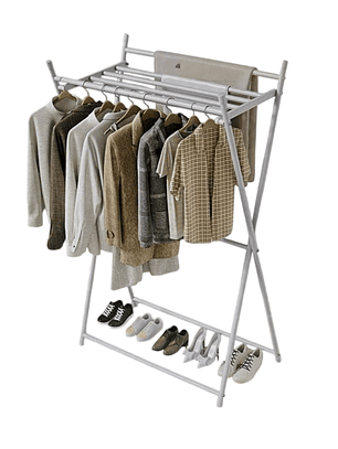 Organizador Tendedero Colgador de Ropa Armable 