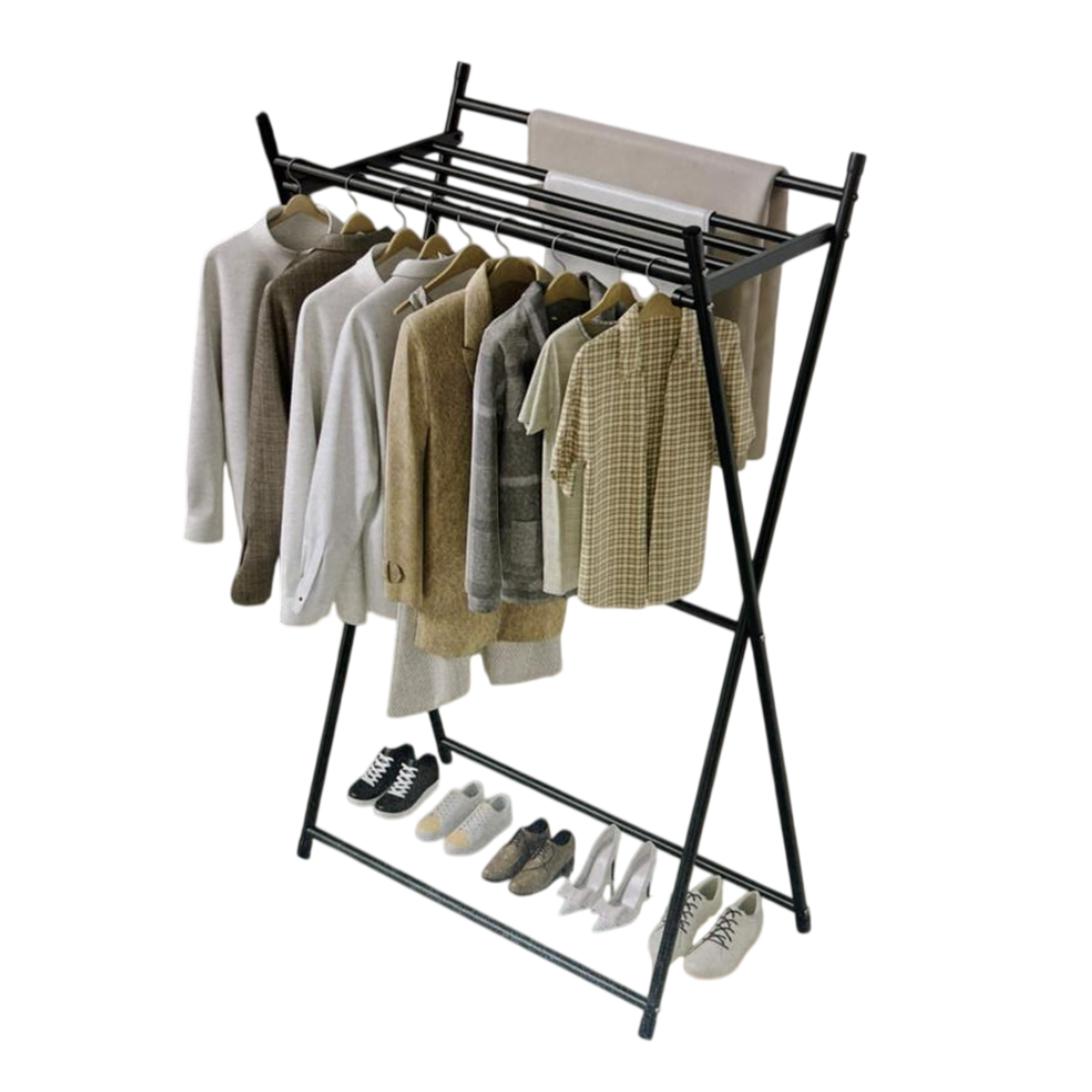 Organizador Tendedero Colgador de Ropa Armable  5