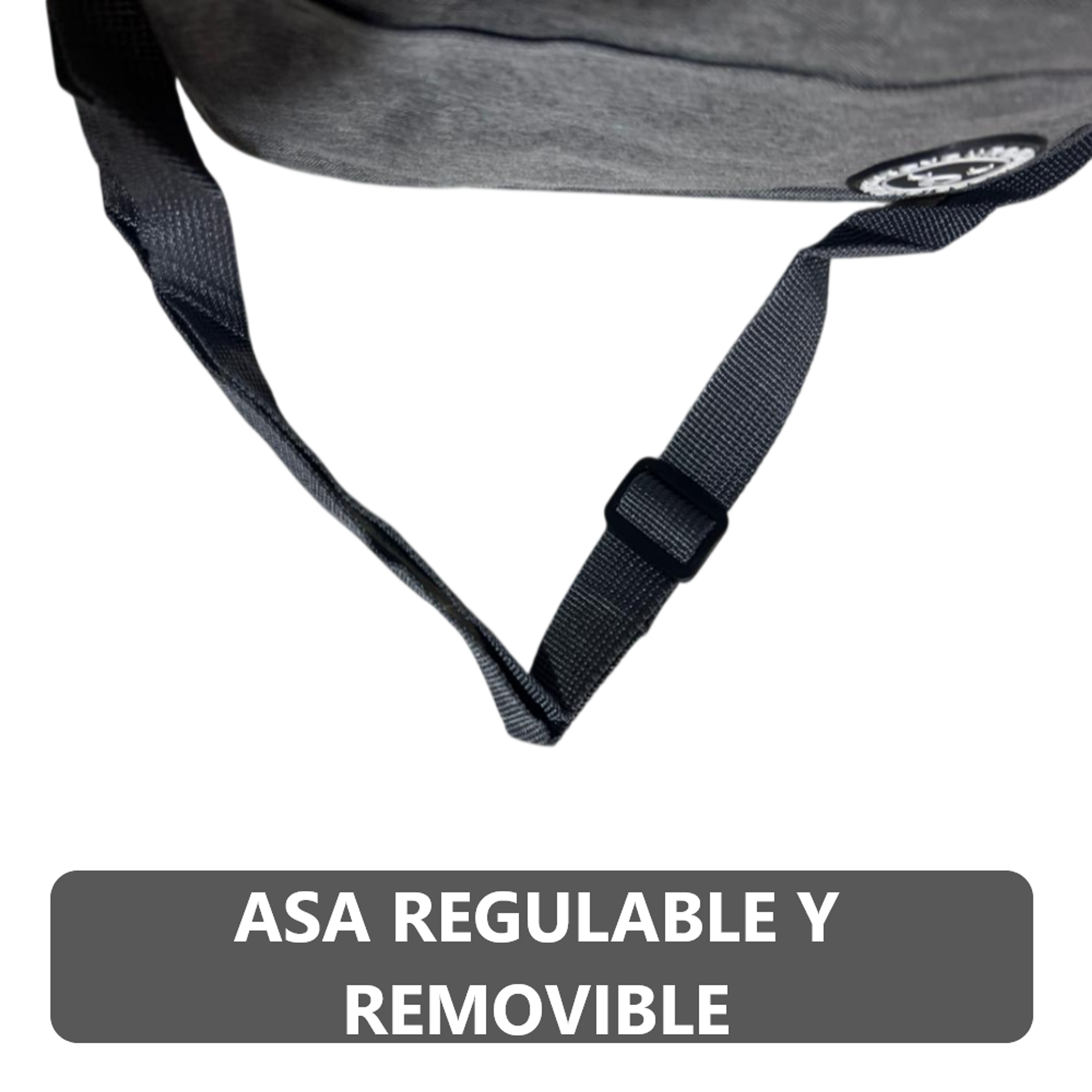 Lonchera Térmica con Asa Removible y Bolsillo Delantero - Color entero 16