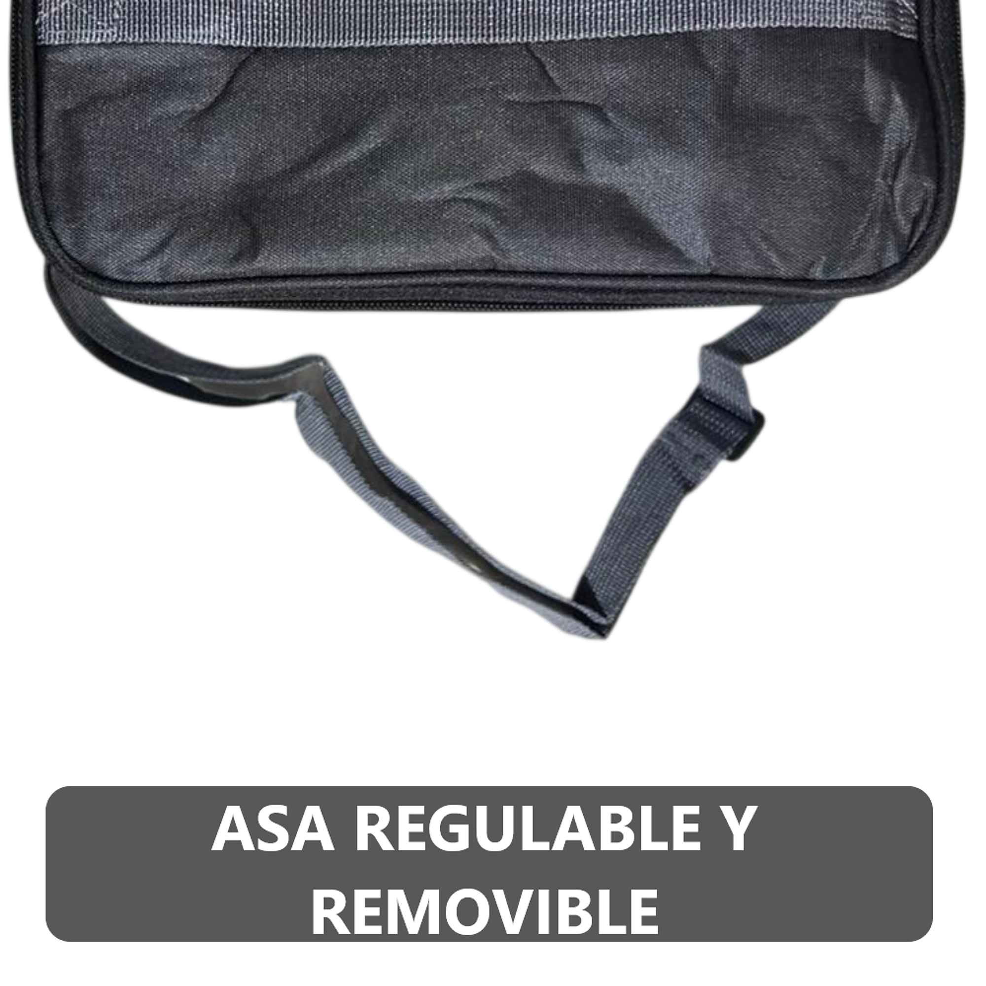 Lonchera Térmica con Asa Removible y Bolsillo Delantero - Color entero 4