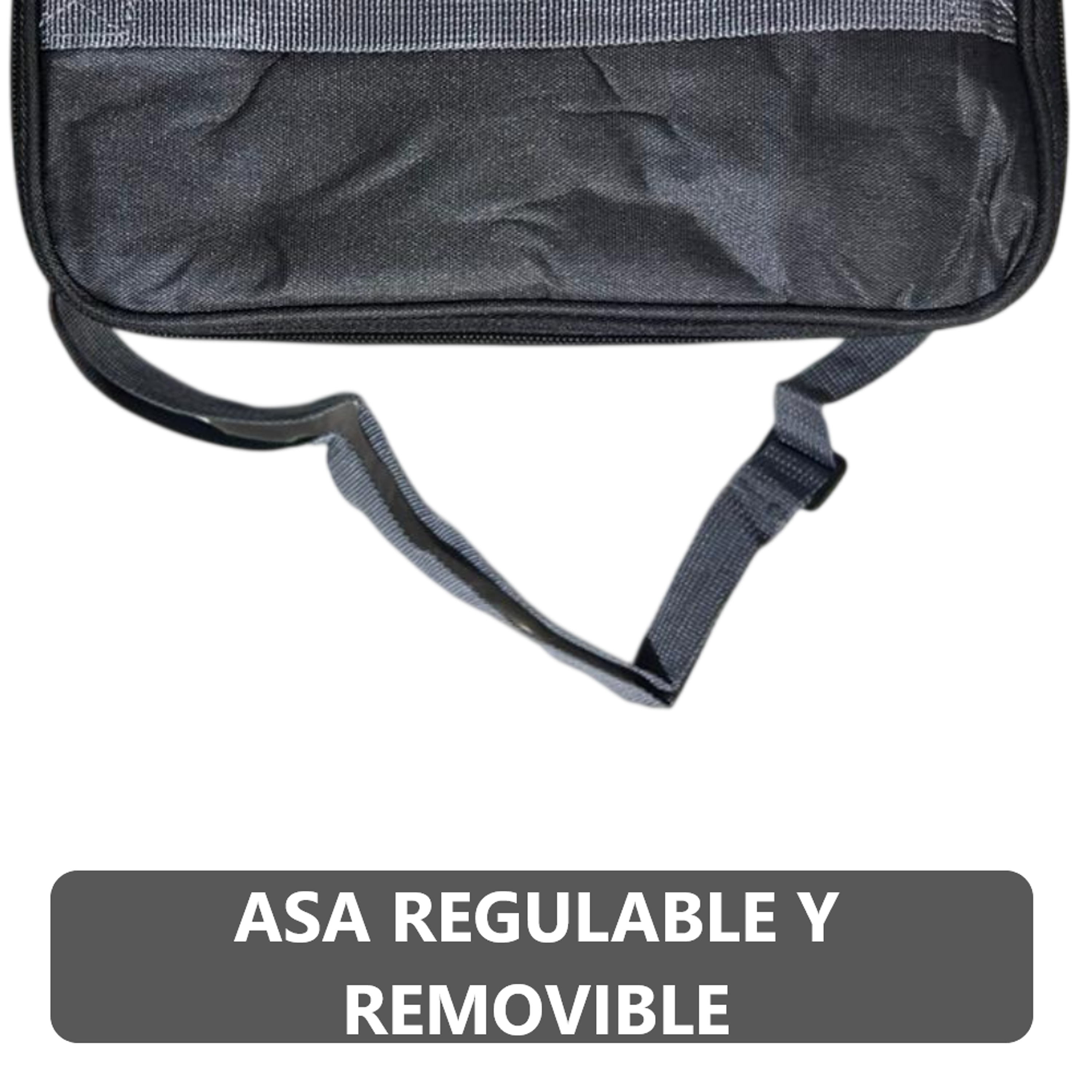 Lonchera Térmica con Asa Removible y Bolsillo Delantero - Color entero 4