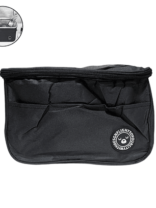 Lonchera Térmica con Asa Removible y Bolsillo Delantero - Color entero