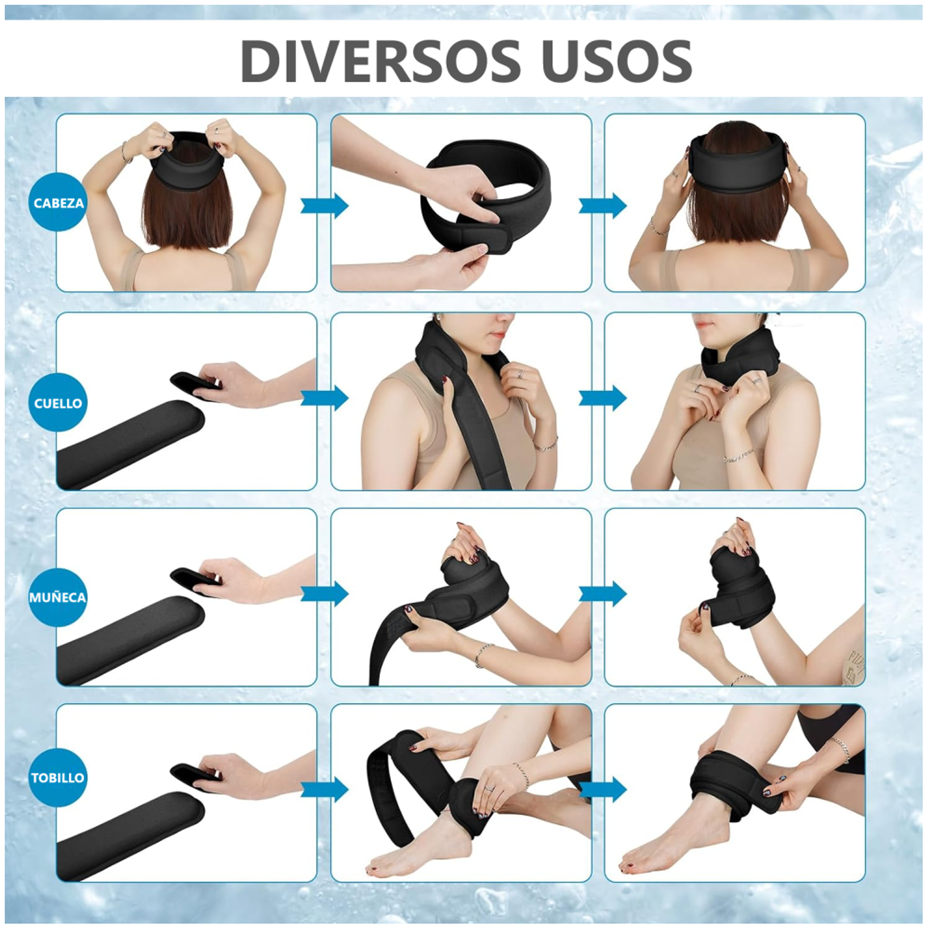 Compresa fría y caliente para cuello 8