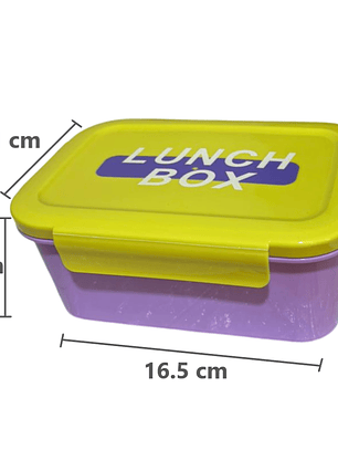 Taper Bento Acero Inoxidable 2 Divisiones 700 ml 