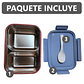Taper Bento Acero Inoxidable 2 Divisiones 700 ml  - Miniatura 9