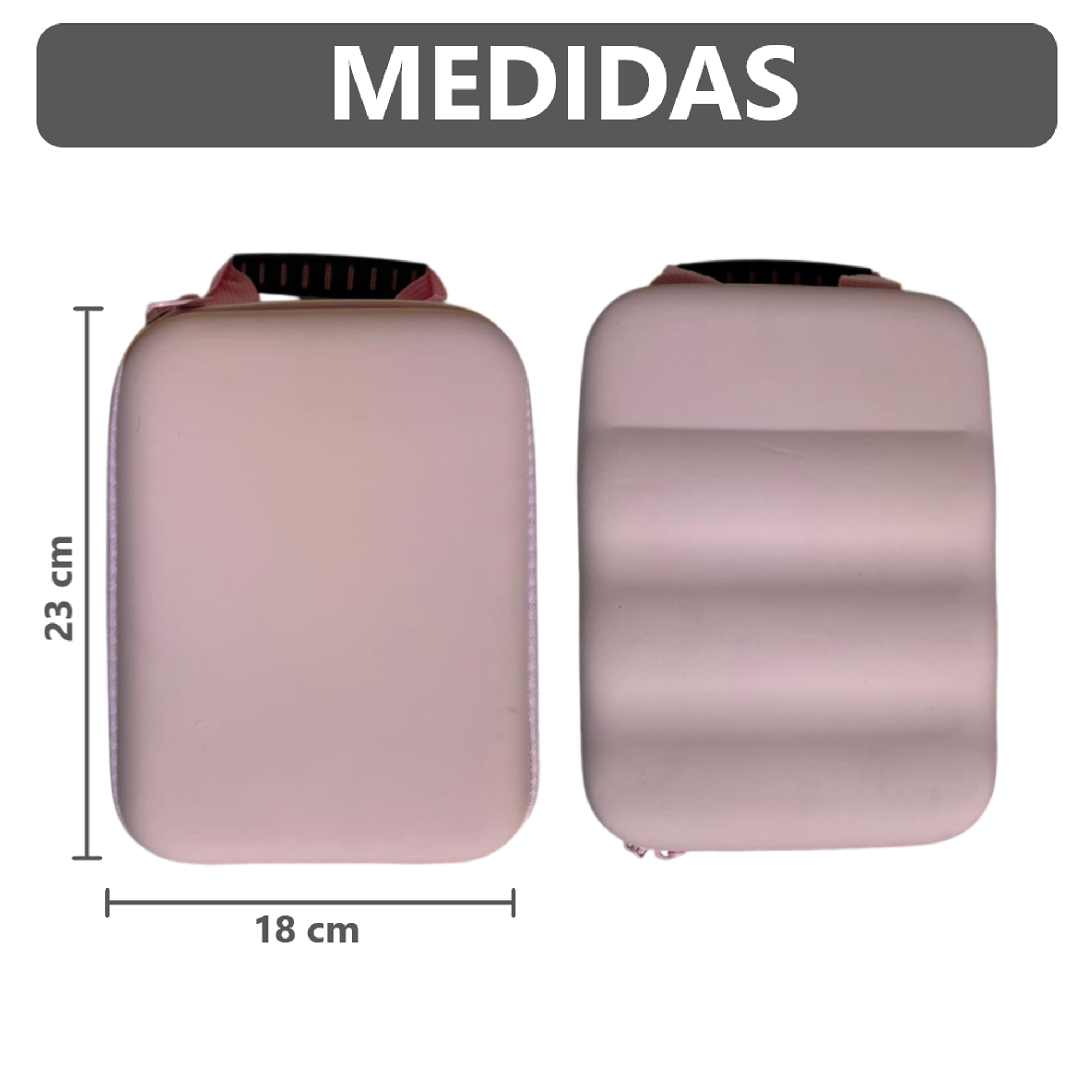 Bolsa de Maquillaje estuche neceser con Espejo con Luz LED 10