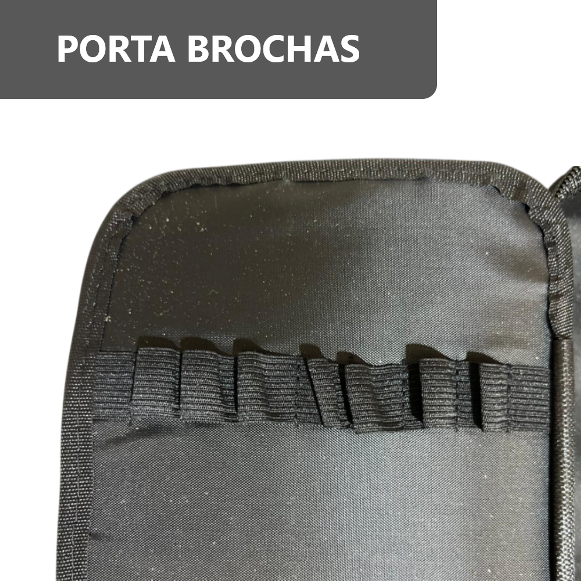 Bolsa de Maquillaje estuche neceser con Espejo con Luz LED 12