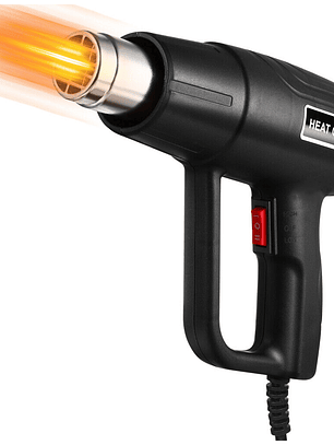 Soplador térmico Pistola de Calor 2000 W Color negro 220V