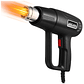 Soplador térmico Pistola de Calor 2000 W Color negro 220V - Miniatura 1