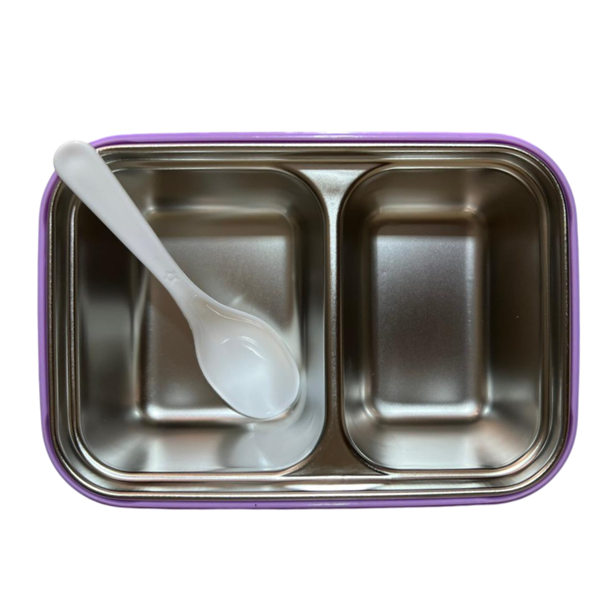 Taper Bento Acero Inoxidable 2 Divisiones 700 ml  4