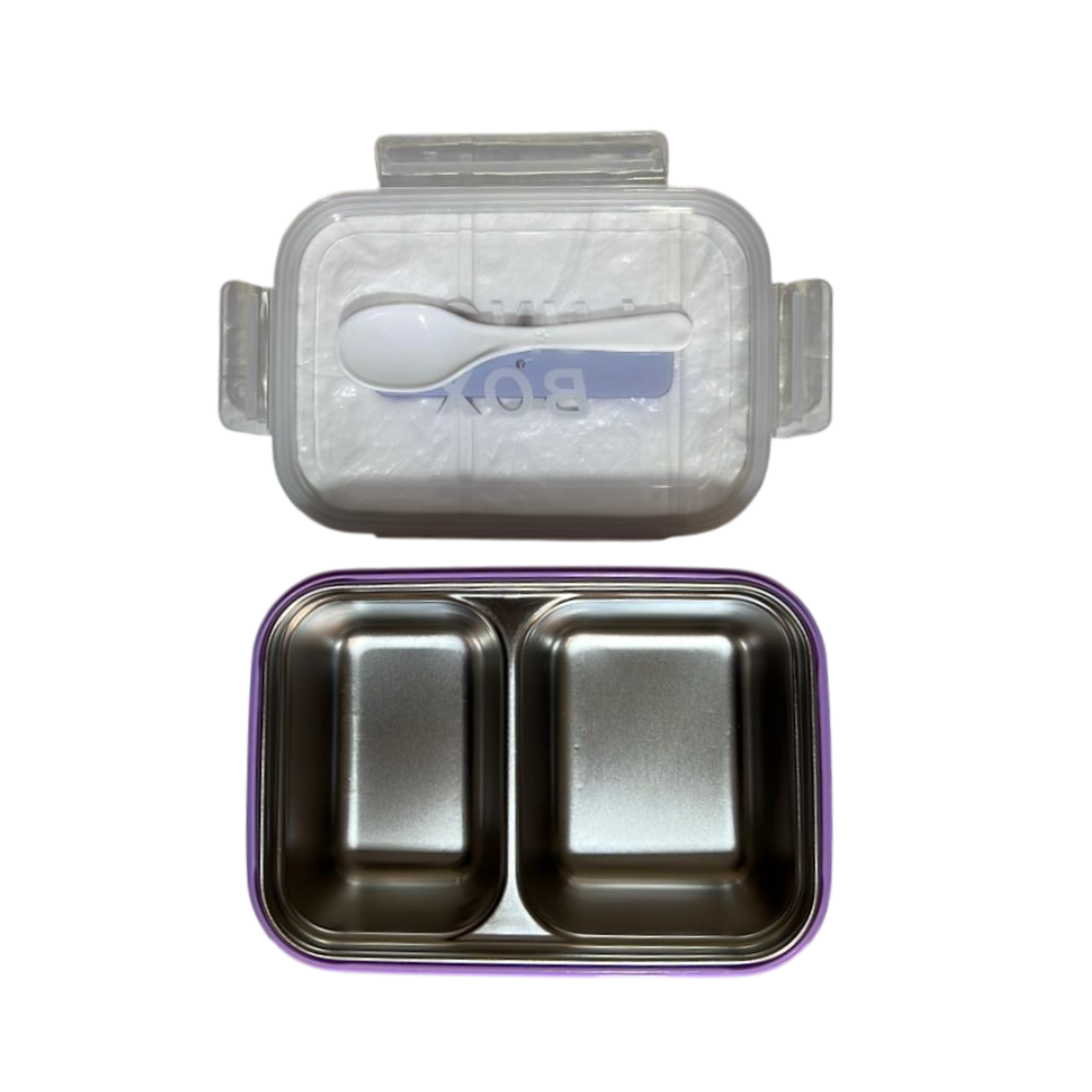 Taper Bento Acero Inoxidable 2 Divisiones 700 ml  5