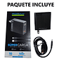 CARGADOR DE PARED 100W 10A ROMAX - NEGRO - Miniatura 3