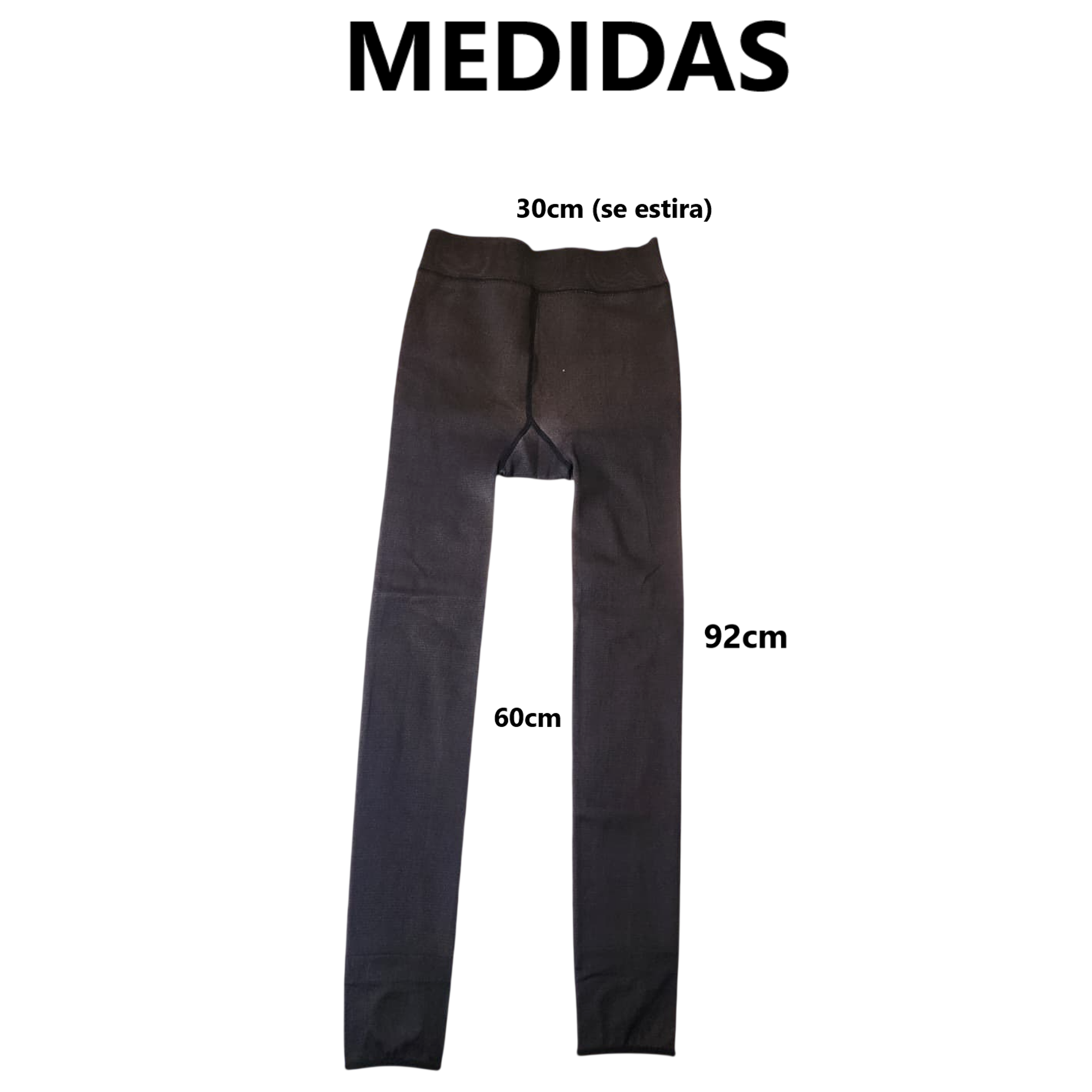 Panty con salida de pies y acolchado - color oscuro 2