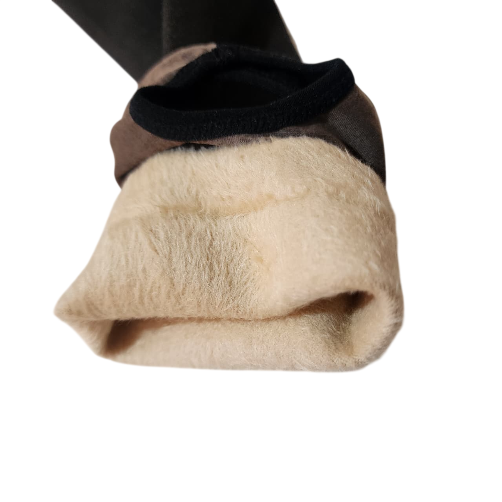 Panty con salida de pies y acolchado - color oscuro 7