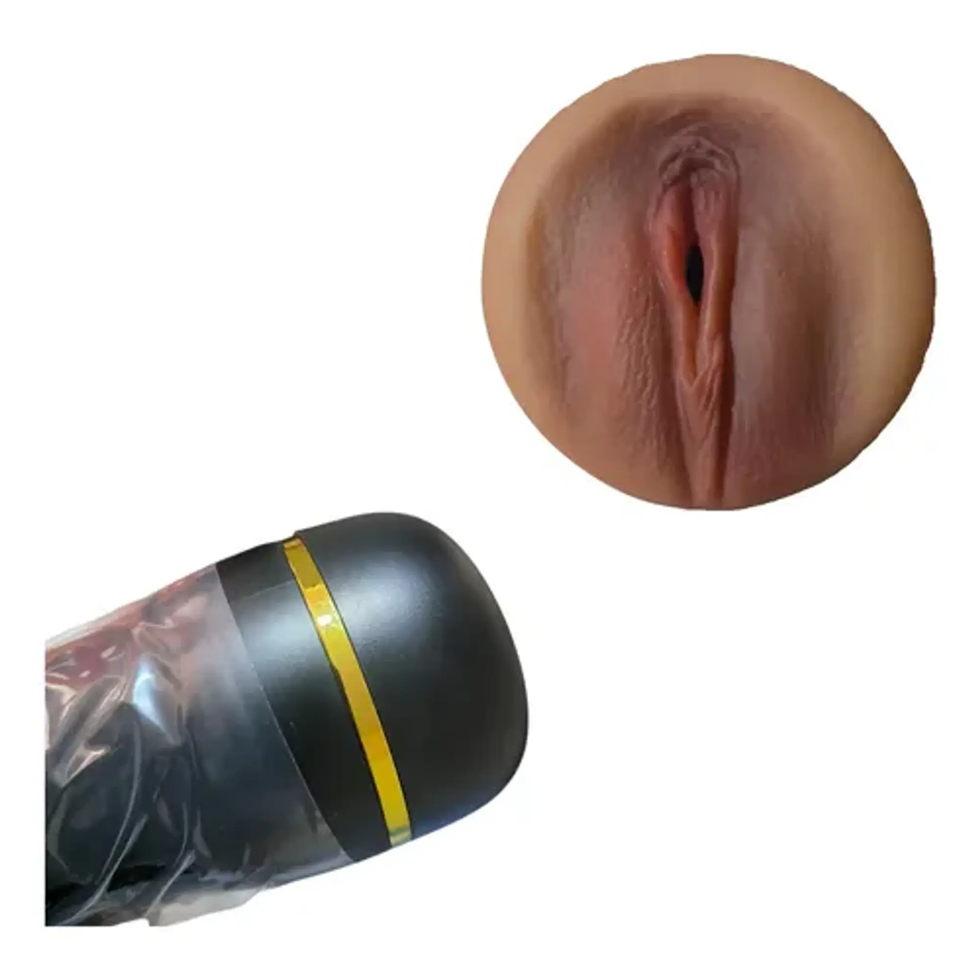 Masturbador masculino de 25x9cm 1