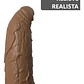 Dildo de silicona con ventosa de 20x4cm  - Miniatura 4