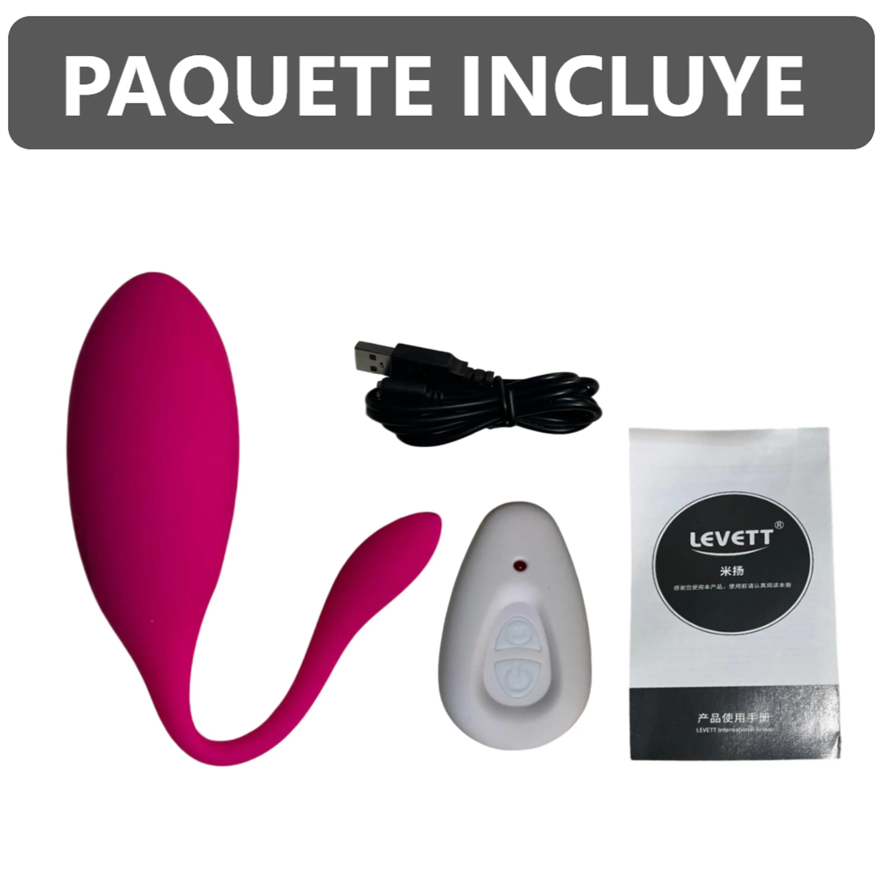 Vibrador remoto a distancia de 19cmx35cm 2